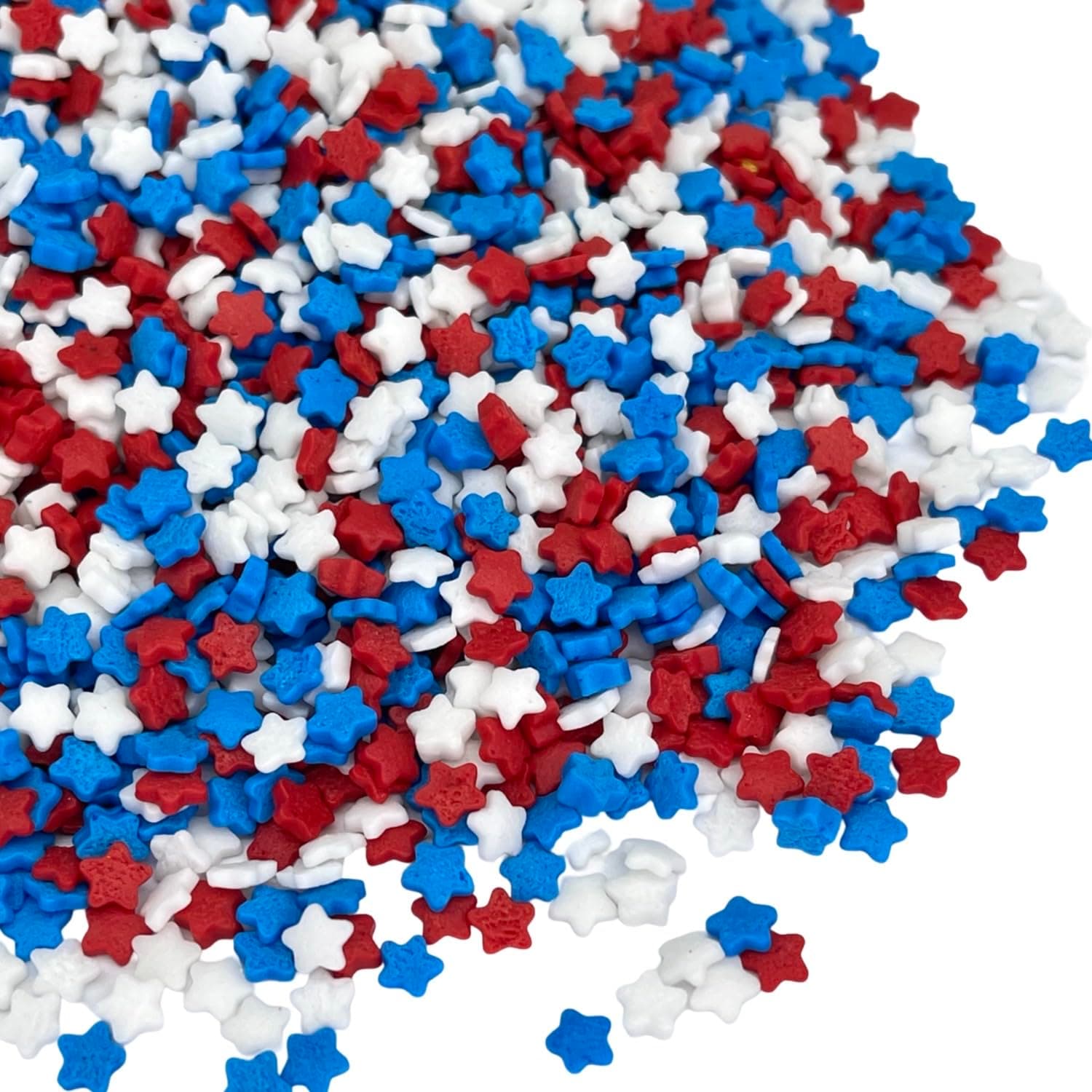 Sprinkles | Colored Sugar | Patriotic Sprinkles | Red white and blue sprinkle | Cocktail sugar | Cupcake sprinkle | Cake sprinkles | Manvscakes