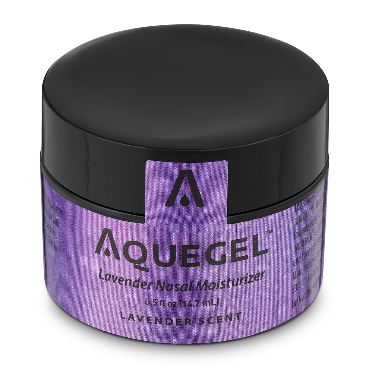 Aquegel Nasal Moisturizer+Lavender (Sleep Easy), 12-Hour Nasal Dryness Relief...