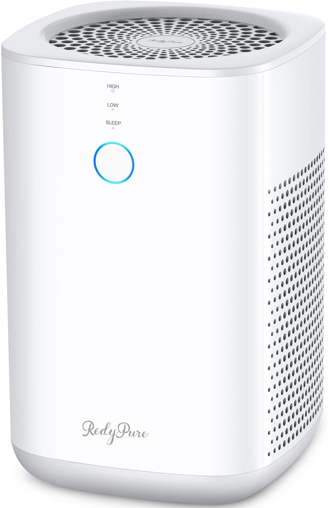 Air Purifiers for Home Bedroom with H13 HEPA Filter, Desktop Air Purifier for Office, Quiet Mini Air Purifier Cleaner for Small Room, Removes Allergies,Pollen,Dust,Odor,Pet Hair,Smoke - JR6