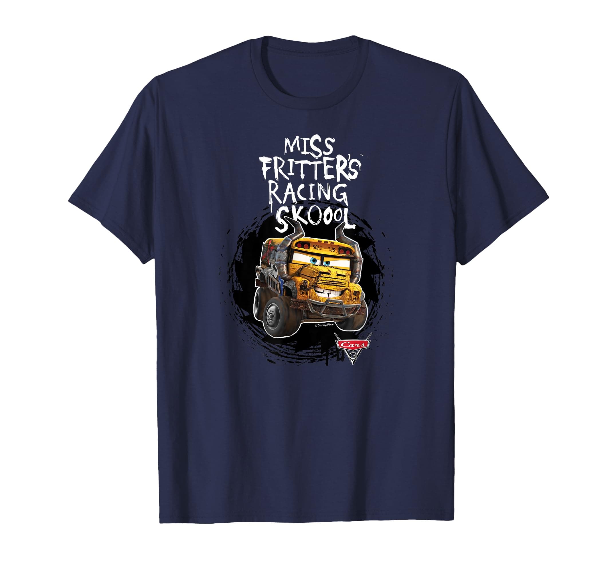 Cars - Miss Fritter's Racing Skoool T-Shirt
