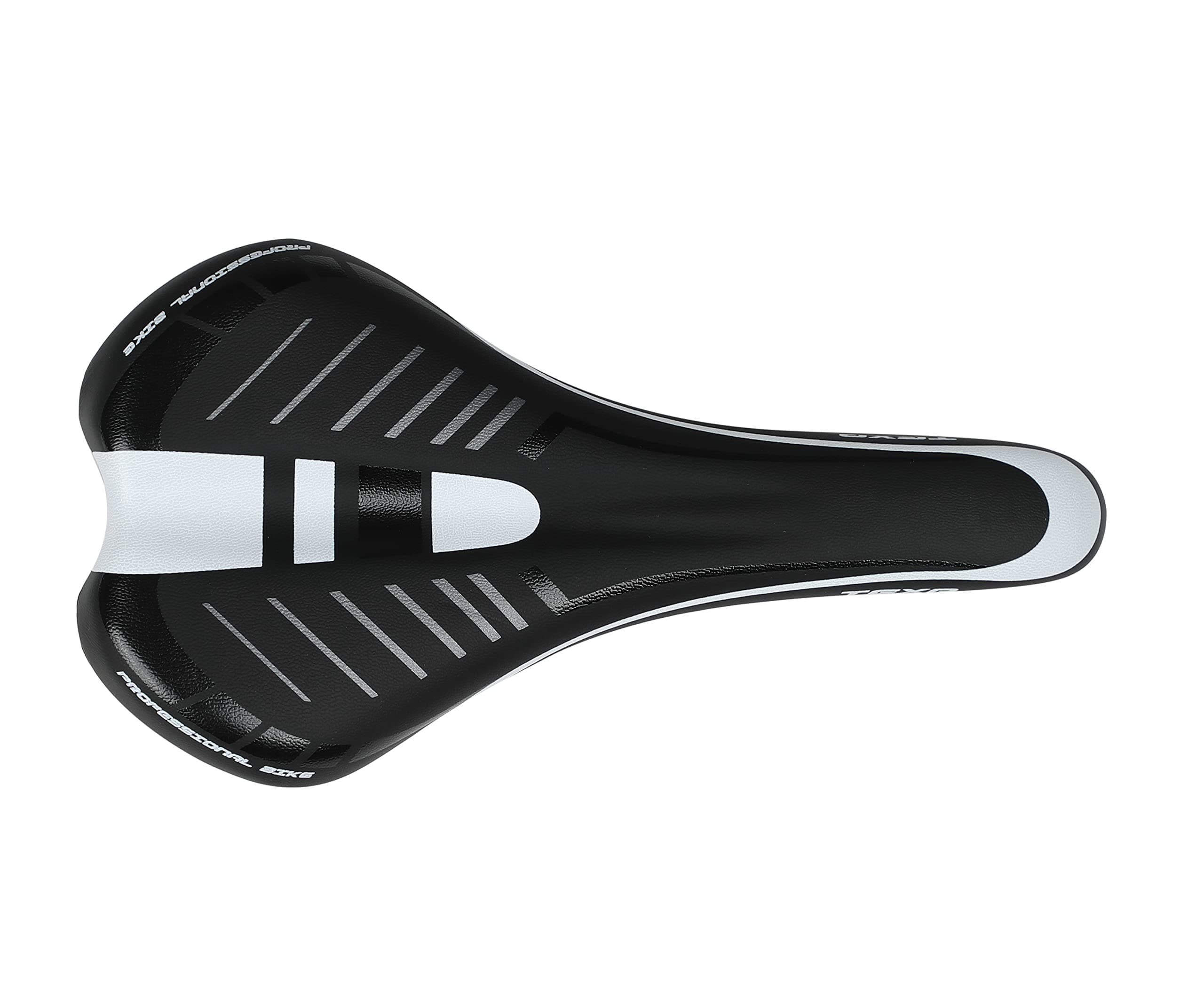 Selle Monte Grappa Italy TEXA Composite Bike Bicycle Saddle seat MTB Mountain (Black White, 140x280)