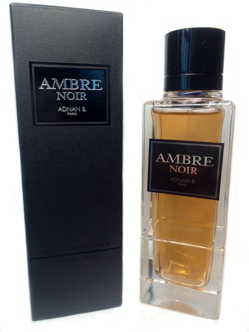 AMBRE NOIR for Men Eau De Toilette Spray 100ml/3.4fl.oz By Adnan B. Paris
