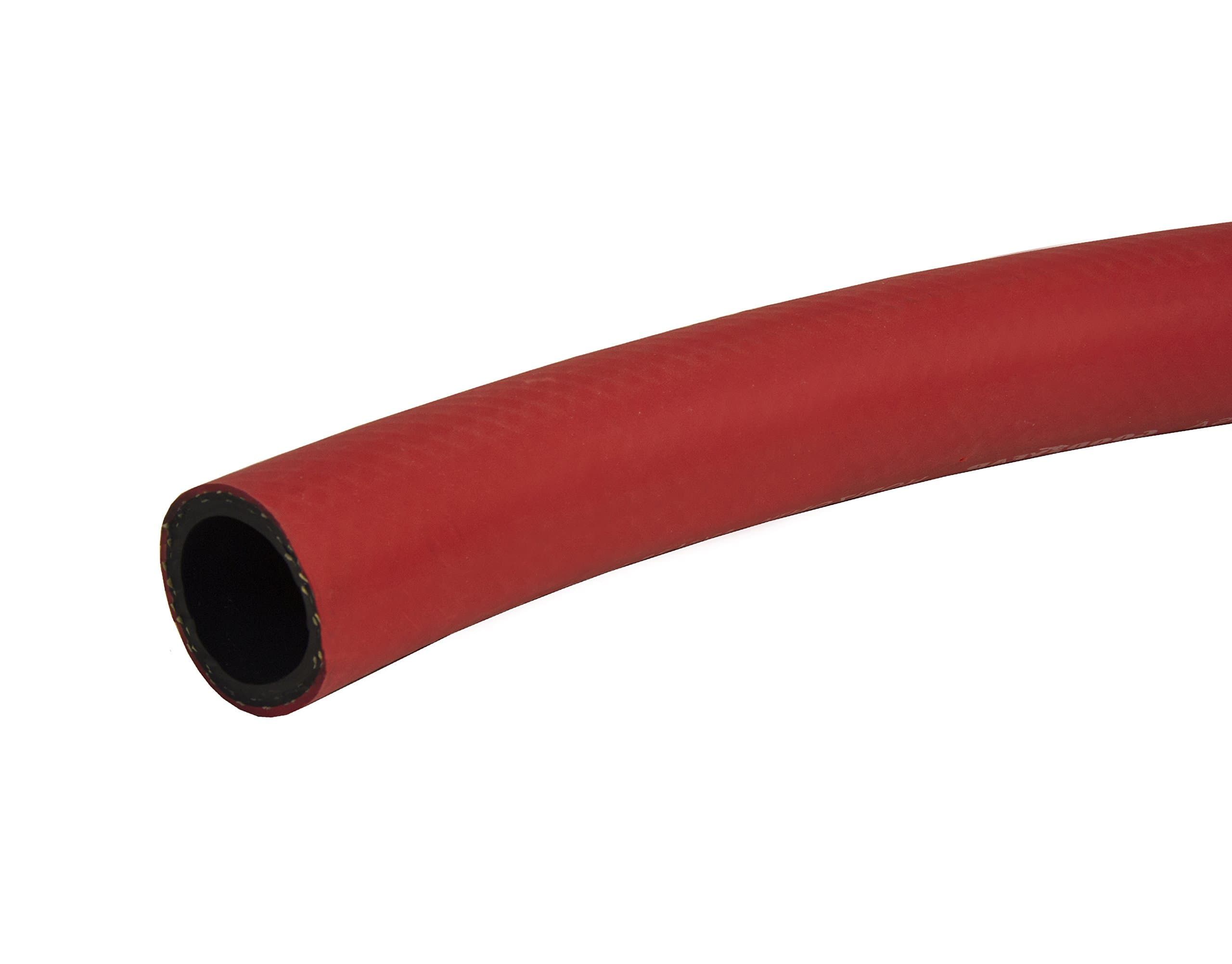 Goodyear 20025750 Rubber Air Water Hose, 200 psi Horizon, 100' Length, 0.375" ID, Red