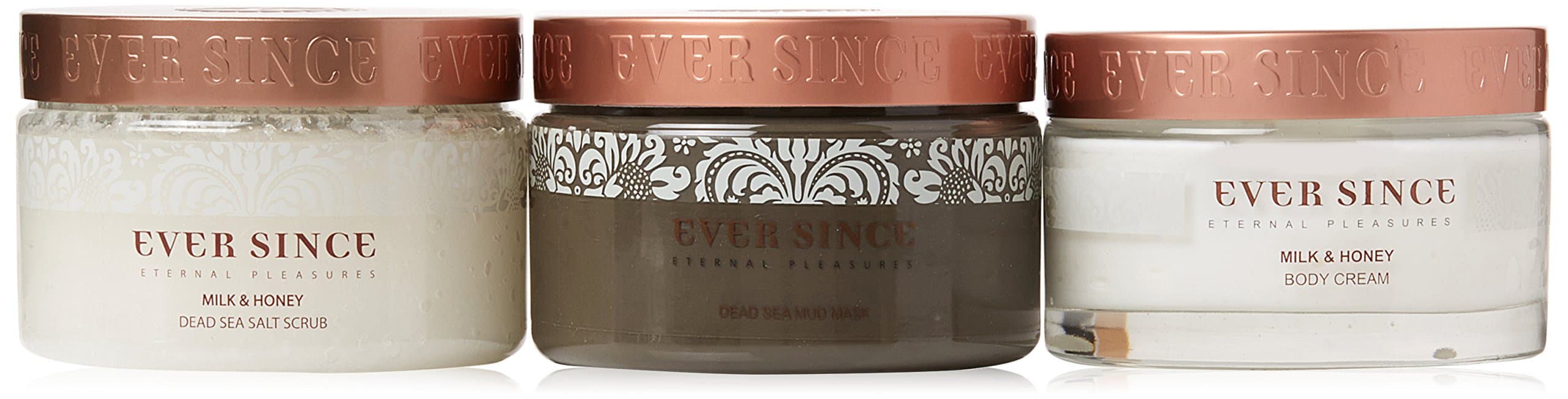 Spa Trio - Dead Sea Mud 500gr + Salt Scrub 250ml + Body Cream 200ml