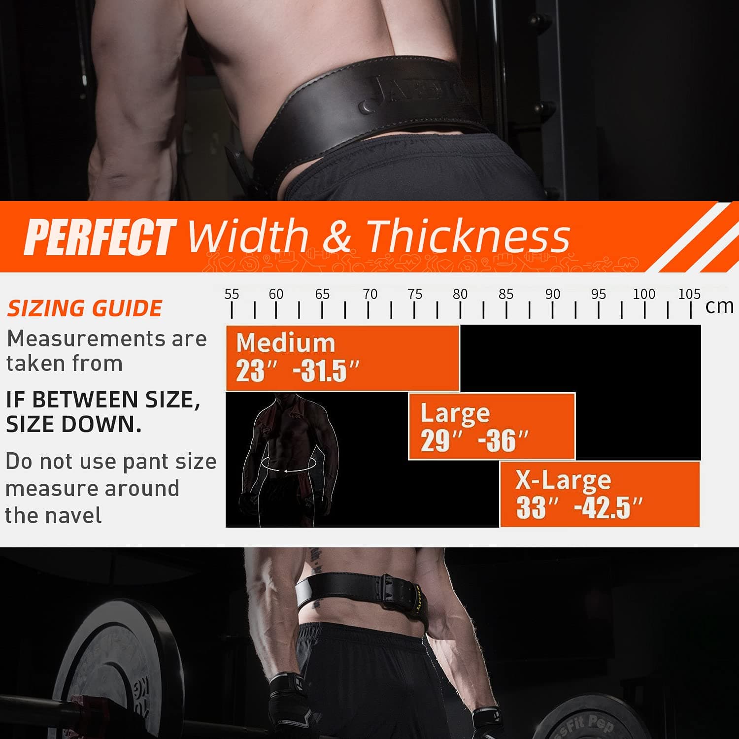 Genuine Leather Lifting Belt