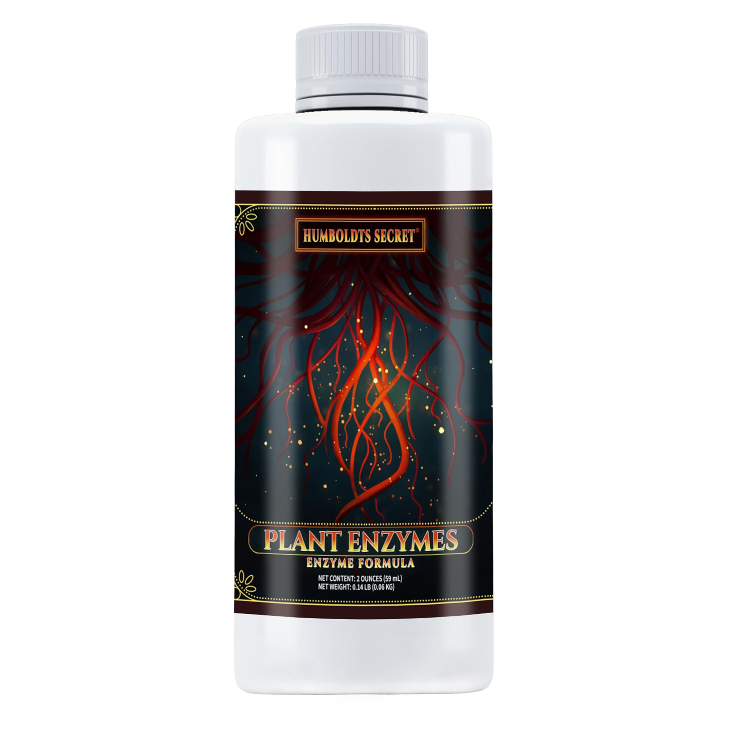 Humboldts Secret Plant Enzymes | 7,000 Active Units per mL | Root & Soil Enzyme Additive for Hydroponic and Aeroponic Systems | Boosts Growth and Root Strength for Maximum Nutrient Uptake | 2 Ounce