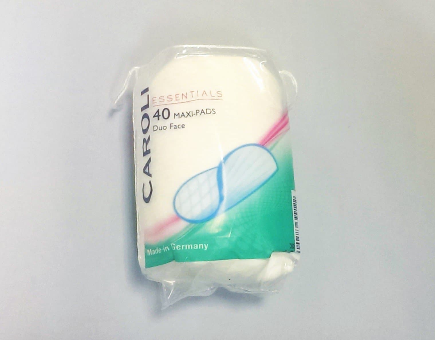 200 Large Maxi Cotton Wool Pads - Caroli (5 Packs of 40) For Face, Babies, Medical etc