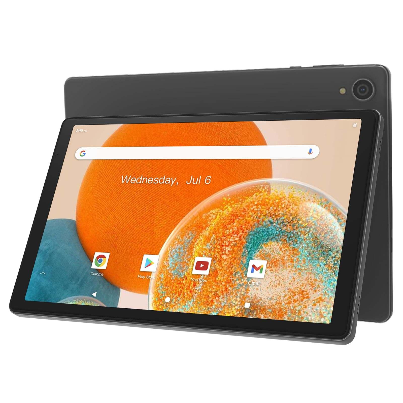 10.1" Tablet, 2024 Latest Android 13 with Octa-core Processor, 8GB&64GB Storage(Expand to 128GB), Dual Camera 5+13MP,G-Sensor, WiFi 6&Bth 5.0, HD IPS Touchscreen, 5000mAh Battery(Gray)