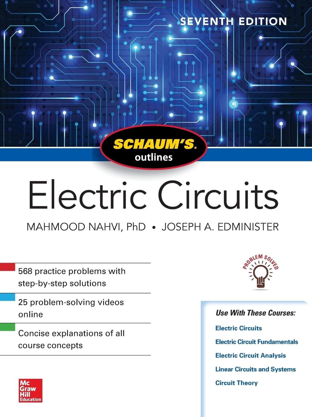 Schaum's Outline of Electric Circuits, Seventh Edition (SCHAUMS' ENGINEERING)
