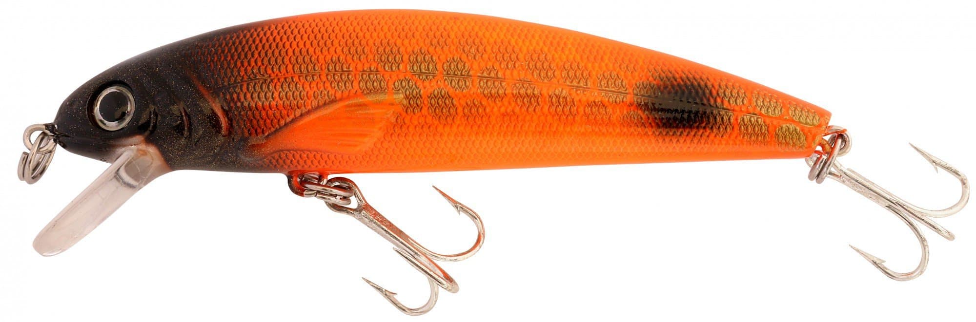 Abu Garcia Mini Tormentor Floating 7 cm 9 Grams Floating/Wobbler, Orange / Black Head