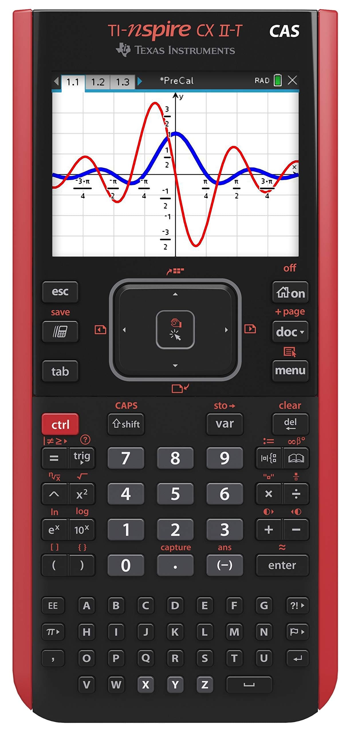 New Ti-Nspire CX II-T Case – Formal Graphing Calculator – Exam Mode