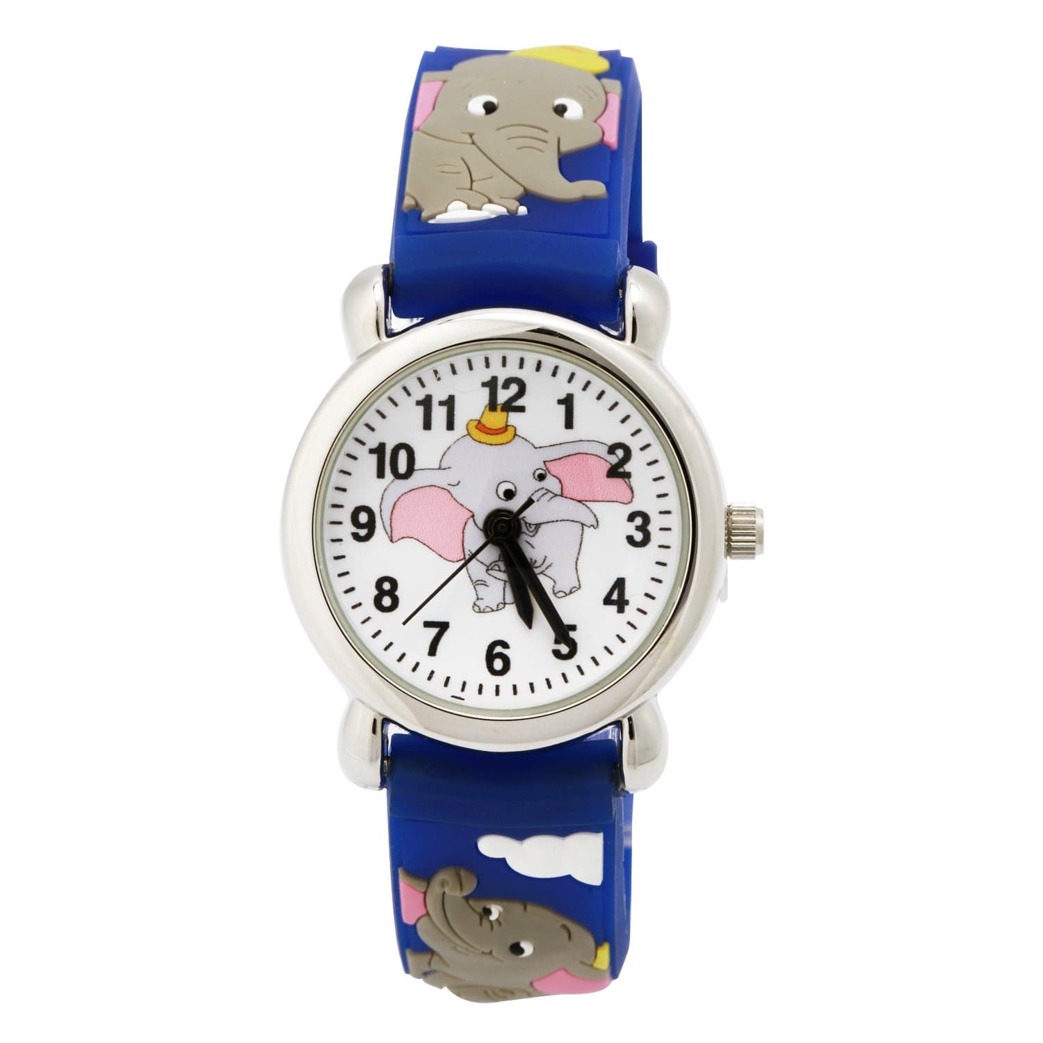 JewtmeJewtme Kids Time Teacher Watches 3D Cute Cartoon Silicone Children Toddler Butterfly Wrist Watches for Ages 3-10 Boys Girls Little Child