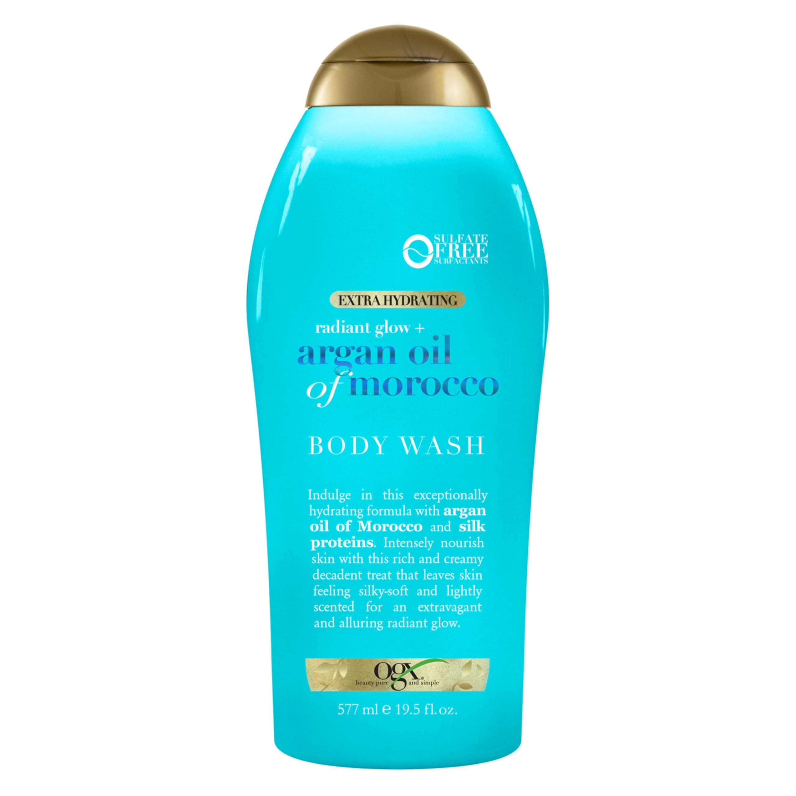OGX Argan Oil of Morocco Extra Hydrating Body Wash, 19.5 Ounce