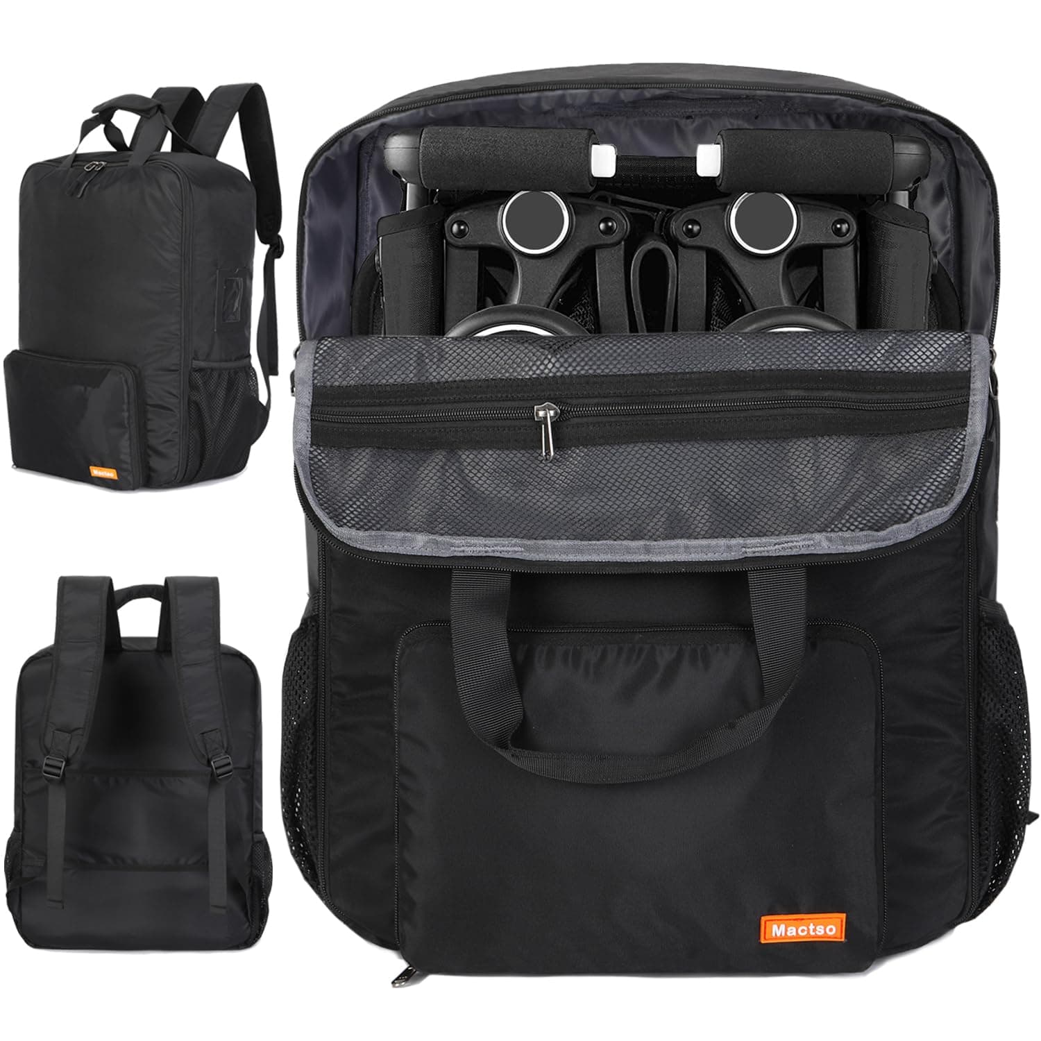 Mactso Stroller Travel Bag Compatible with GB Pockit Air Plus All Terrain and GB Pockit + All City