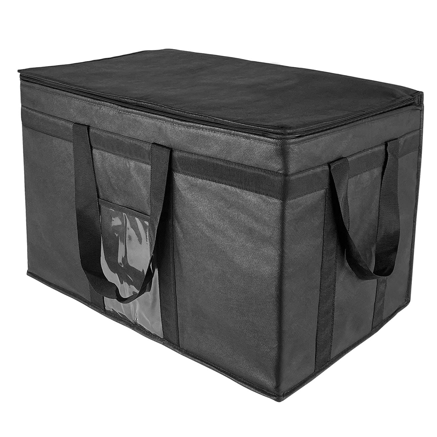 Yalin XXXL Large Insulated Cooler Bag, Styrofoam Cooler of Keep Food Hot or Cold, Reusable Double Zipper Food Delivery Bag for Grocery Shopping, 23" W x 15" H x 14" D