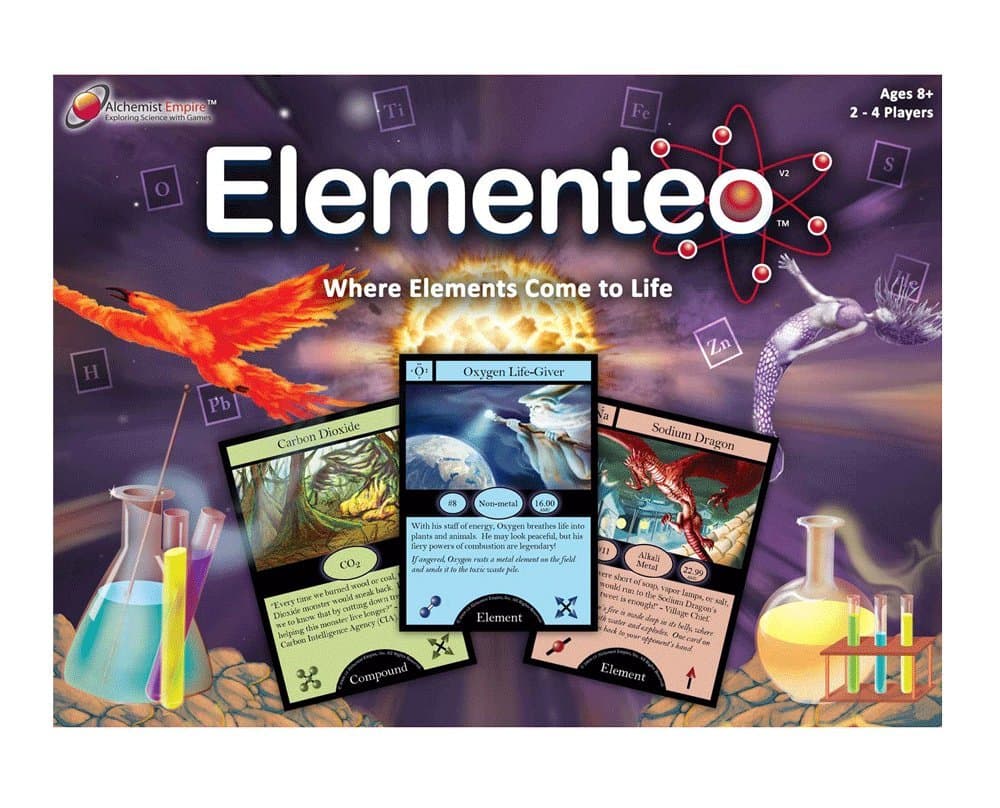 Alchemist Empire, Inc. Elementeo Chemistry Card Game V2