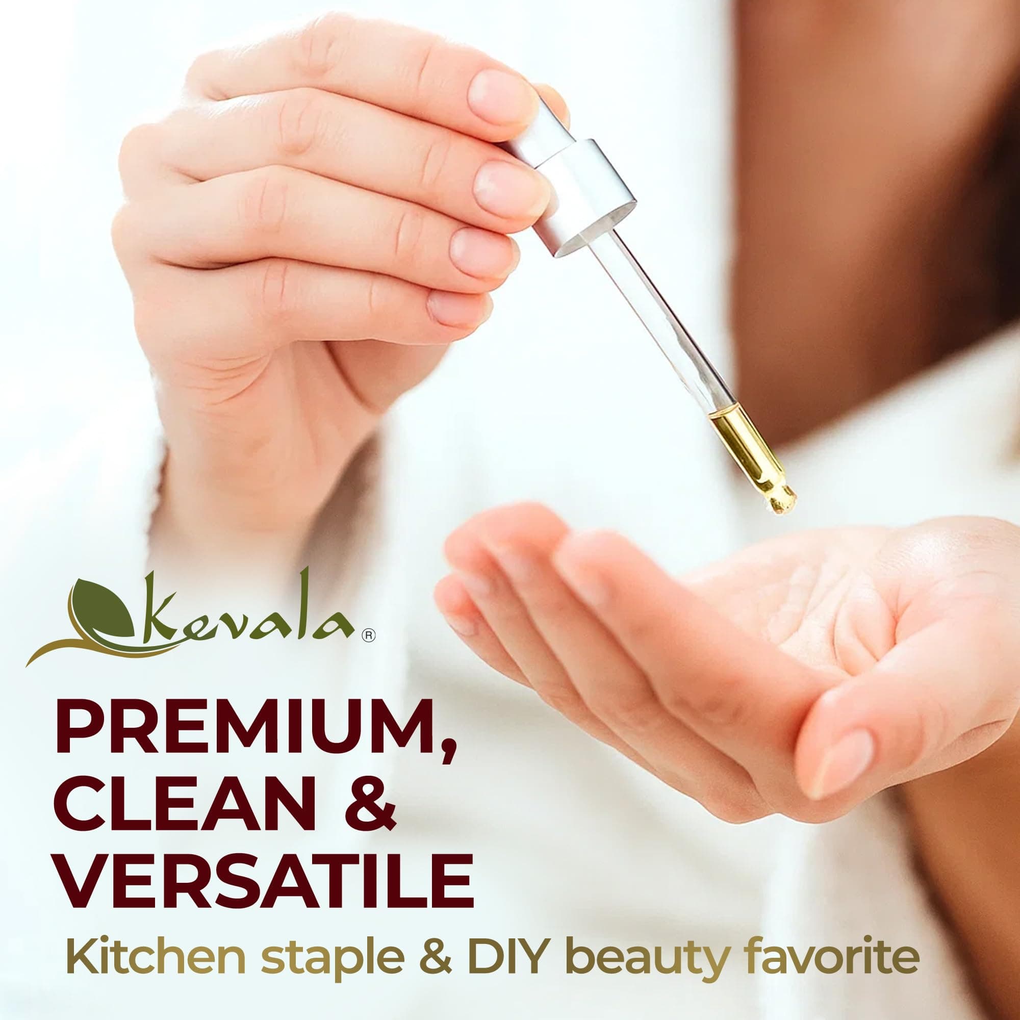 Kevala Grapeseed Oil – 128 fl oz – 1 gallon - Vitamin E – Body and Massage Oil – Grape Seed Extract – High Heat Cooking - Gluten Free – Hexane Free