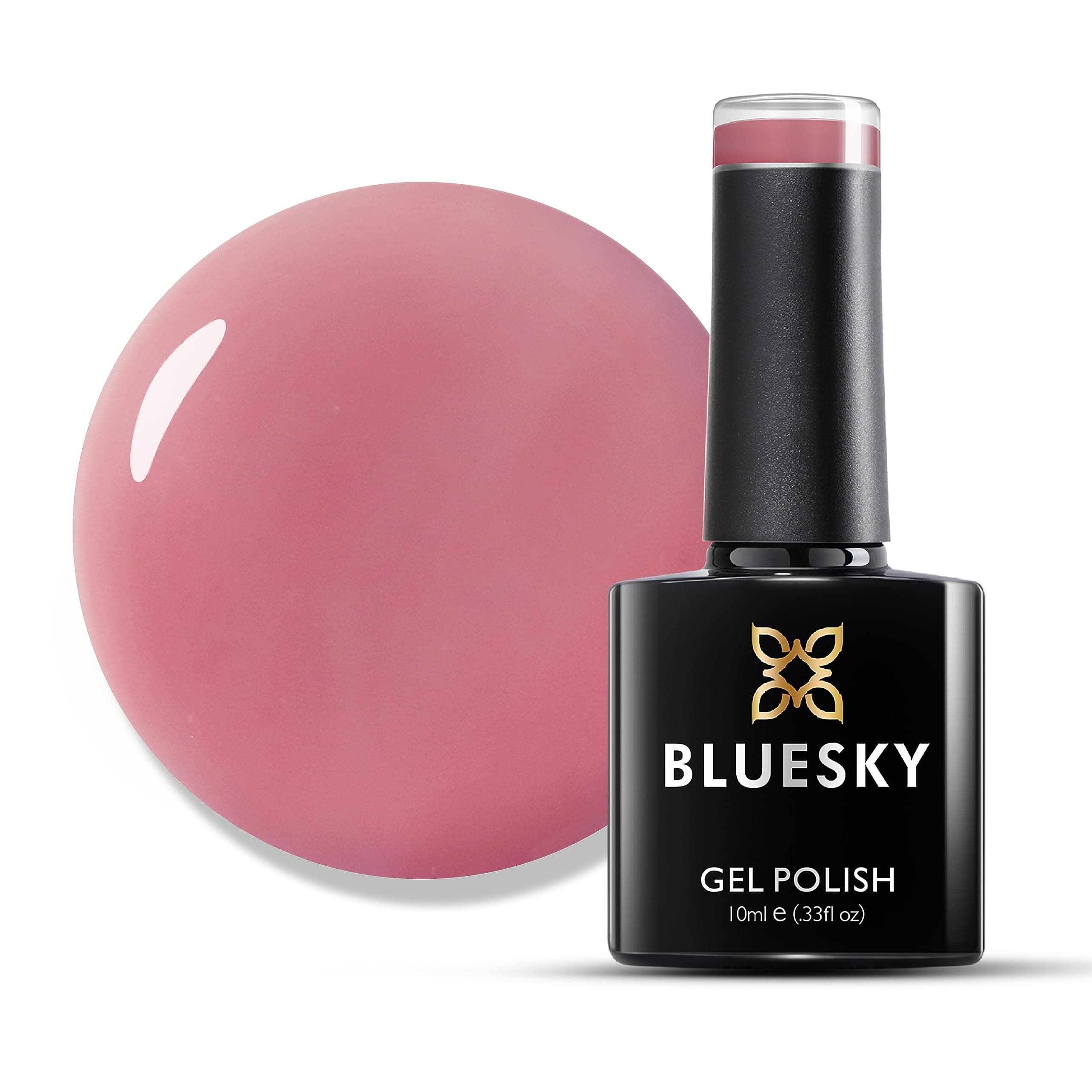 Gel Nail Polish 10ml, Bubblicious - CM07, Pink Soak-Off Gel Polish For Manicure, Professional, Salon And Home Use, Long Lasting, Chip Resistant, Requires Curing Under UV/LED Lamp