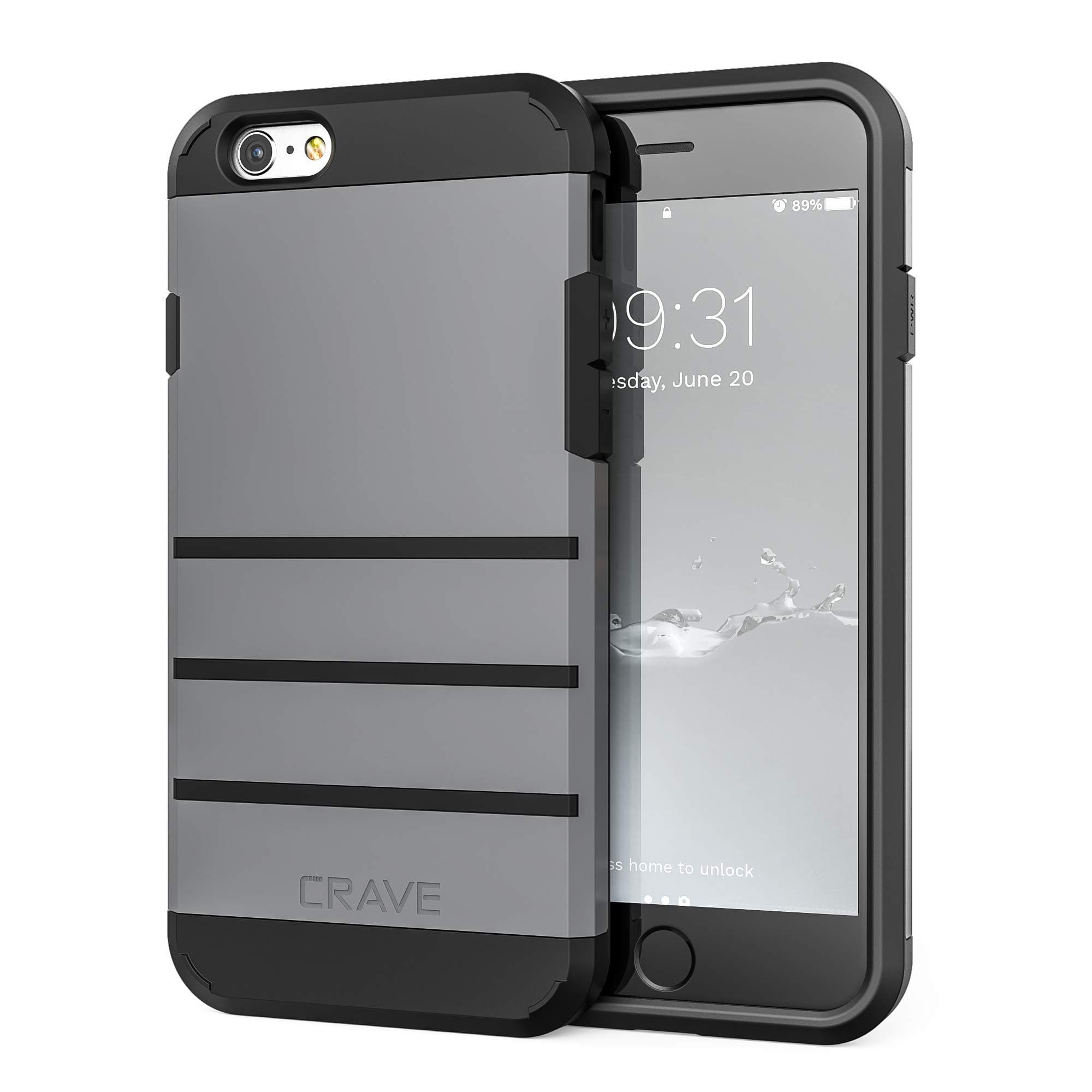 - Crave iPhone 6S Case, Strong Guard Protection Series for Apple iPhone 6 6s (4.7 Inch) - Slate