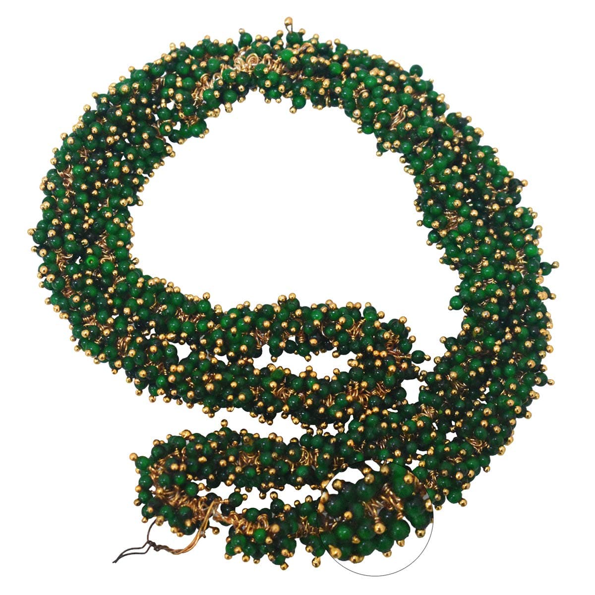 Embroiderymaterial Loreals Beads Pearls Charms for Jewelry Making and Beading DIY Craft in Emerald Green Pearls -3MM-1300 Pieces