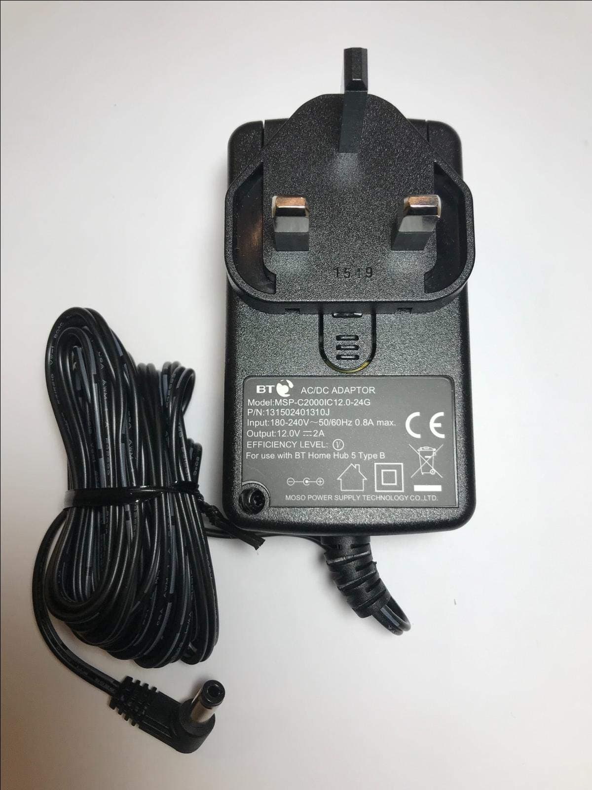 Replacement for 12V HERCULES ECAFE EC-900/H60G-IA NETBOOK AC ADAPTOR POWER SUPPLY CHARGER PLUG