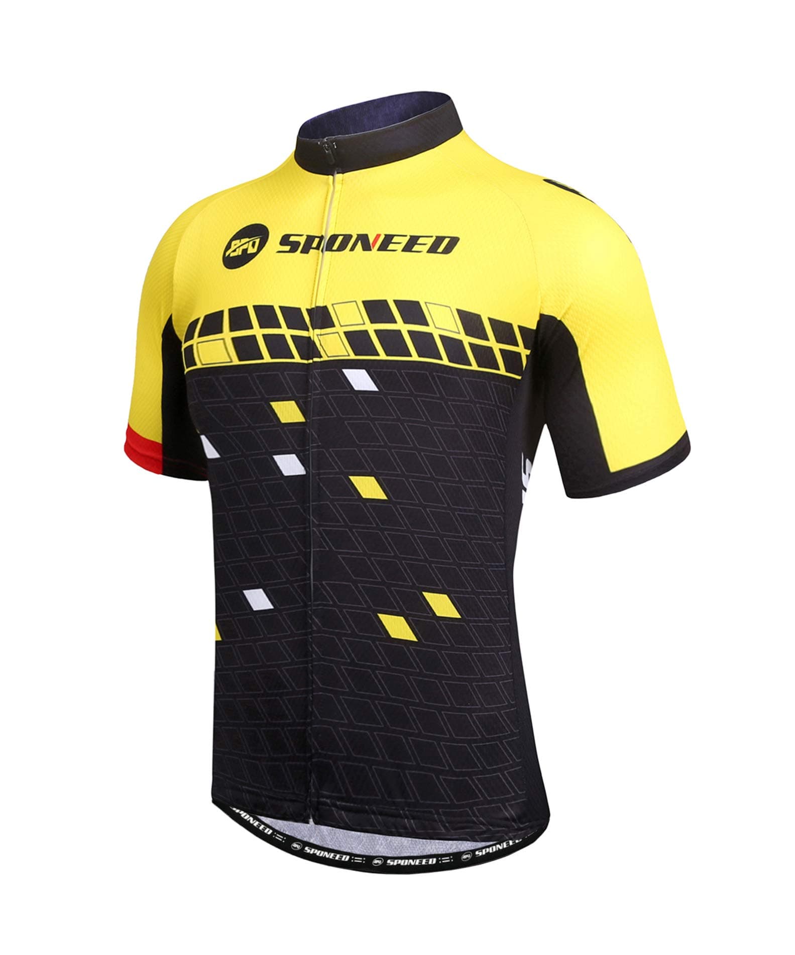 Men Bike Jersey Short Sleeve Road Cycling Shirts Biking Tops Moisture Wicking