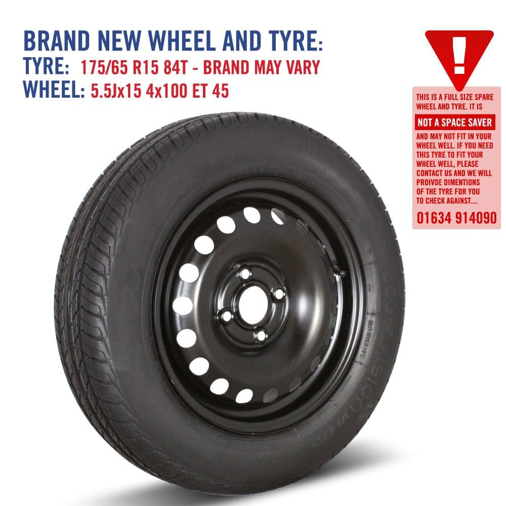 Honda Jazz 15" Spare Wheel and Tyre OEM Kronprinz