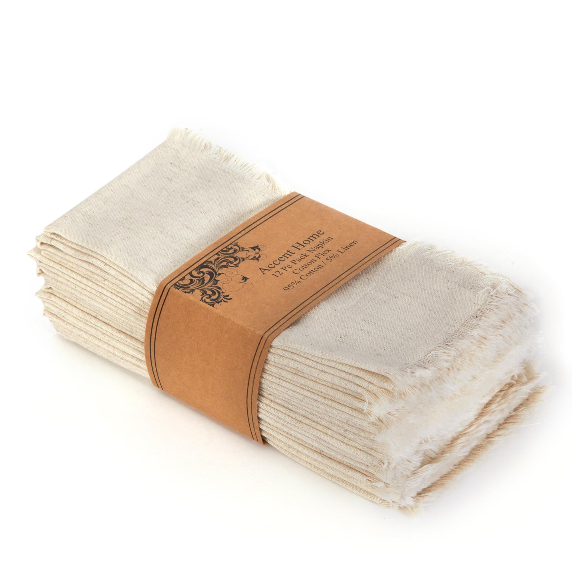 Accent Home Linen Napkin 45x45cm Set of 12 Color - 2