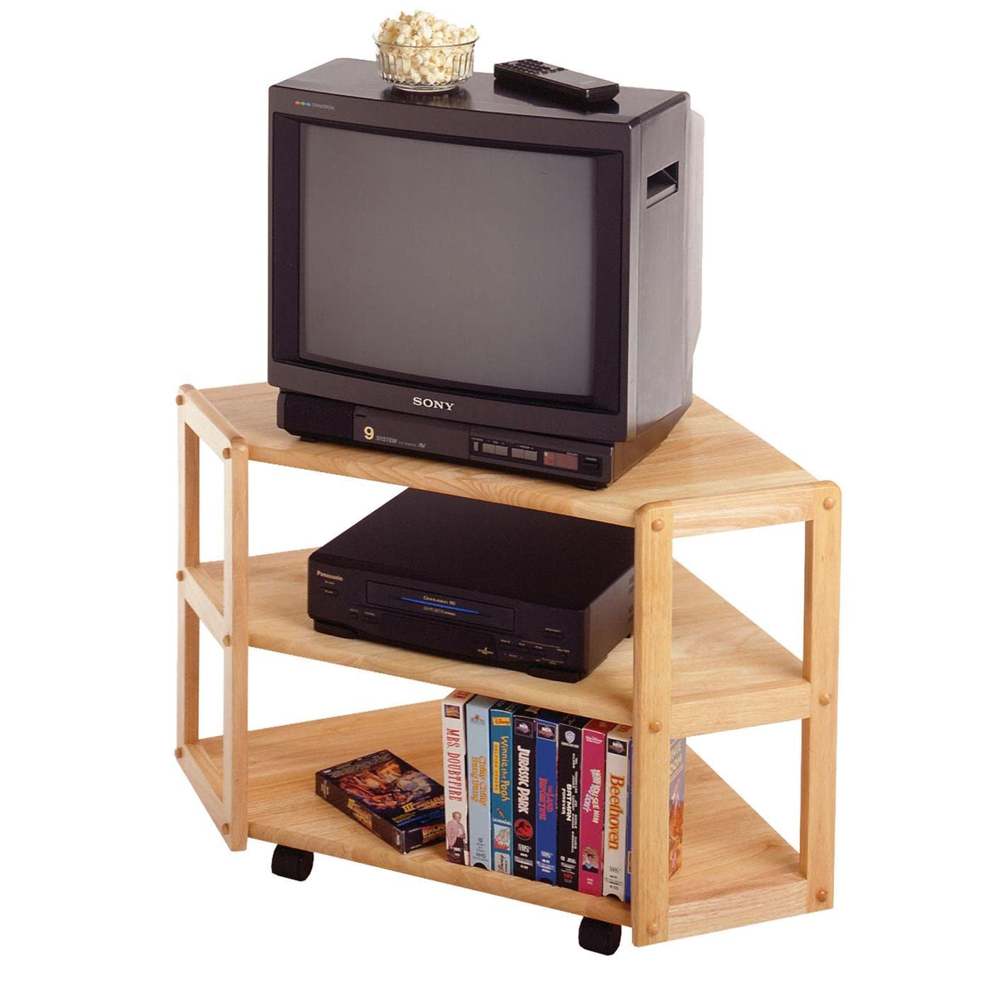 Winsome Wood Corner TV Stand, Natural