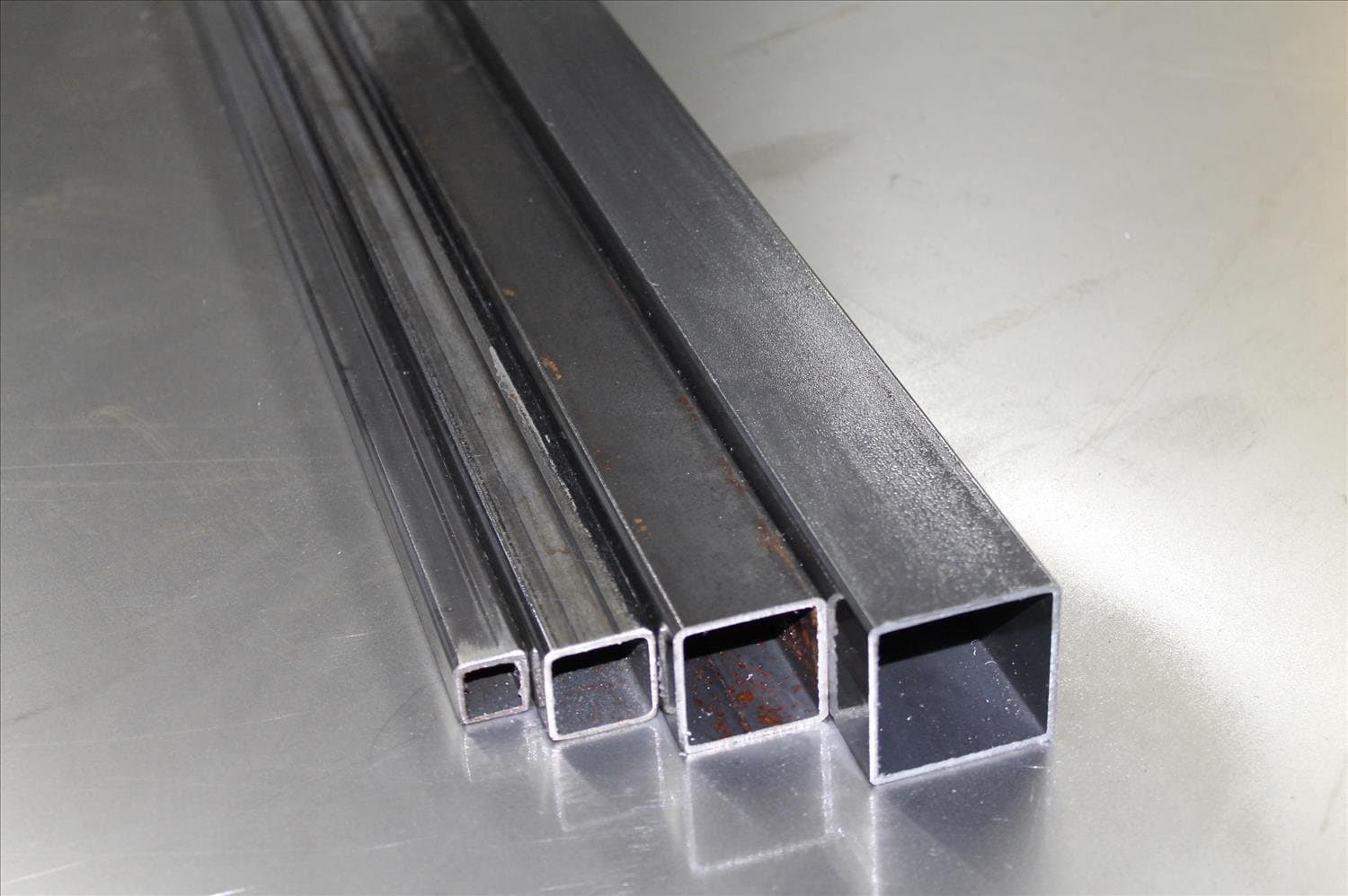 Steel section tube steel pipe square tubing S235 1.5 mm - 5 mm.