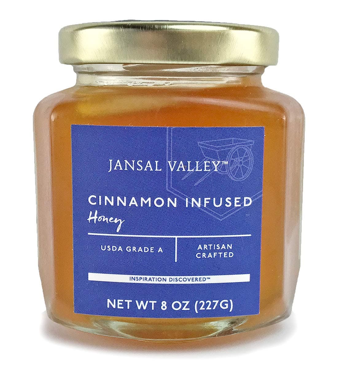 Jansal Valley Cinnamon Infused Honey, 8 Ounce