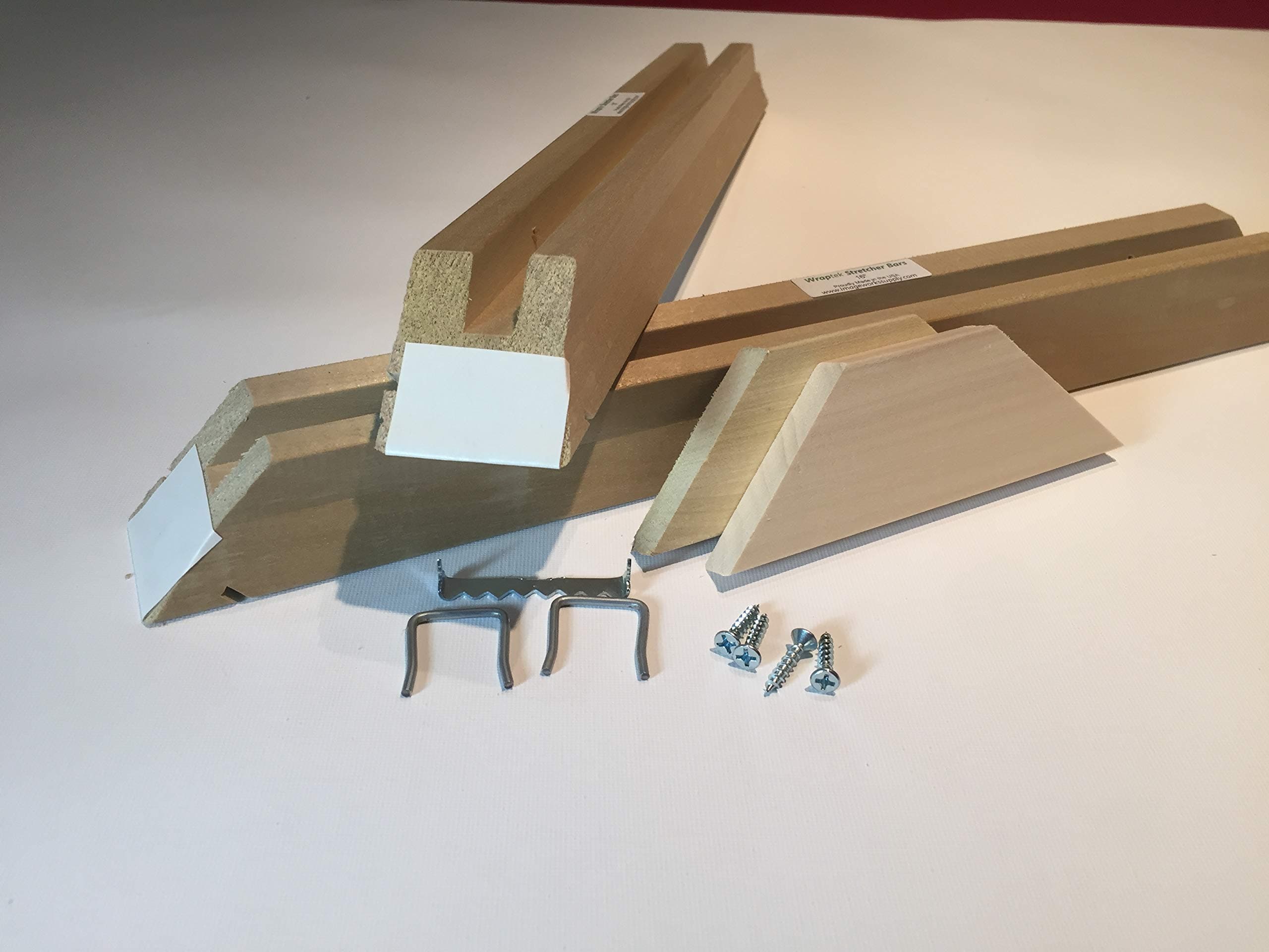 Wraptek- Canvas Stretcher Bars Frame 2 Bar Pack (16")