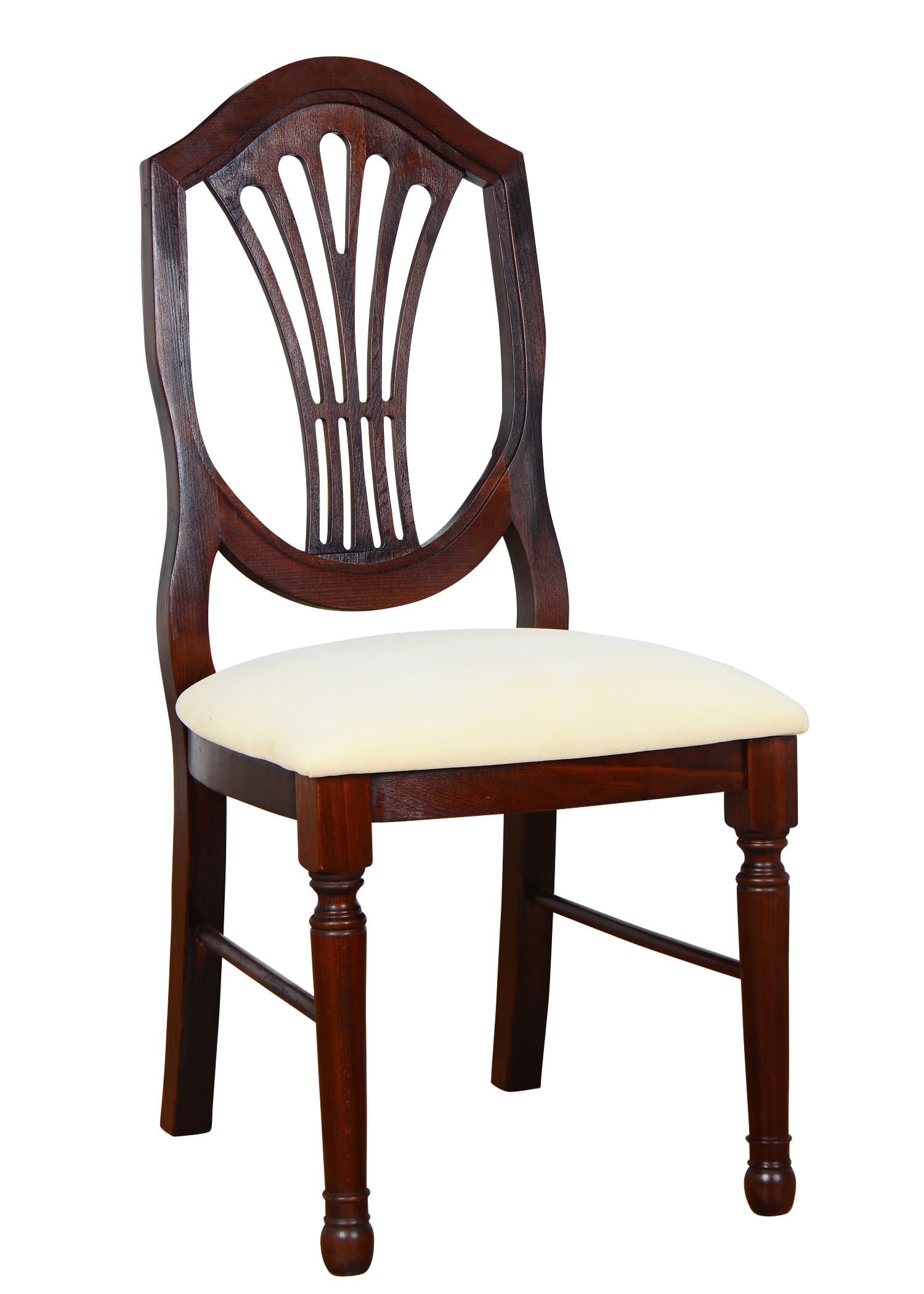 Beechwood Mountain BSD-59S-MO Solid Beech Wood Side Chairs in Medium oak for Kitchen and dining