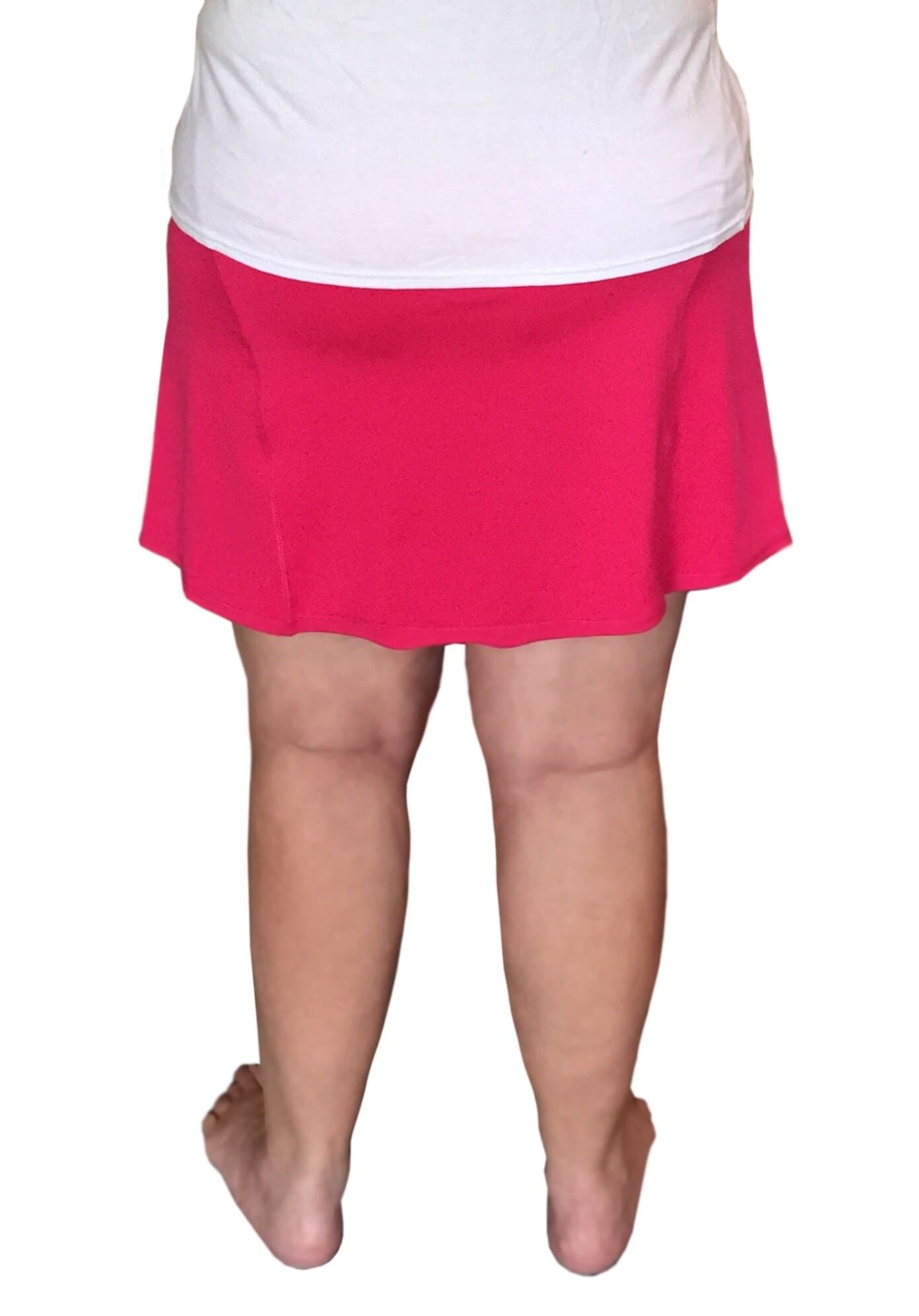 Norwood Athletica Plus Size Tennis Skirt/Running/Active Skirt with Inner Shorts