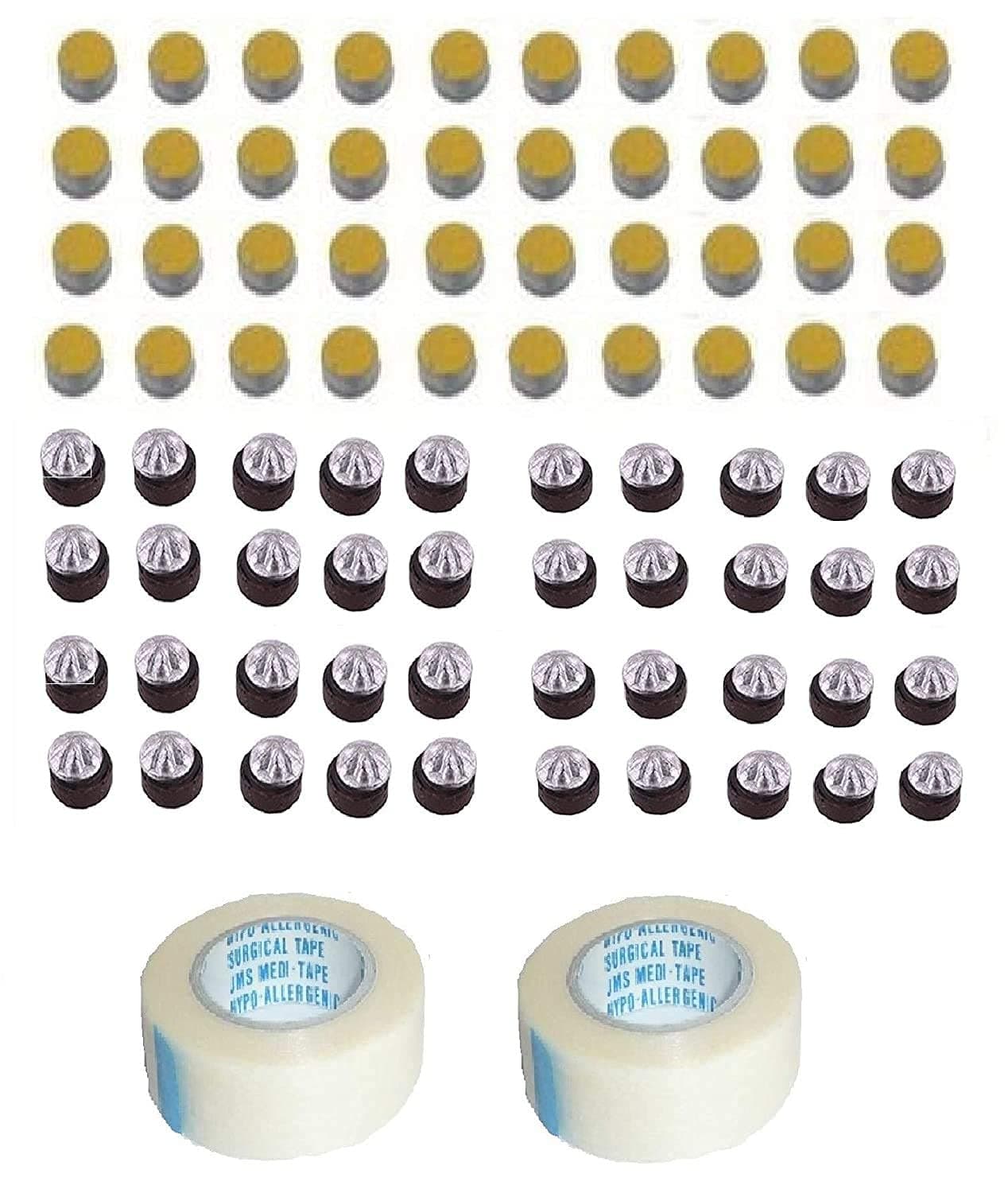 ACP ACUPRESSURE New Sujok Therapy Kit (byol magnet 40pc + star magnet 40pc + paper tape 2pc)