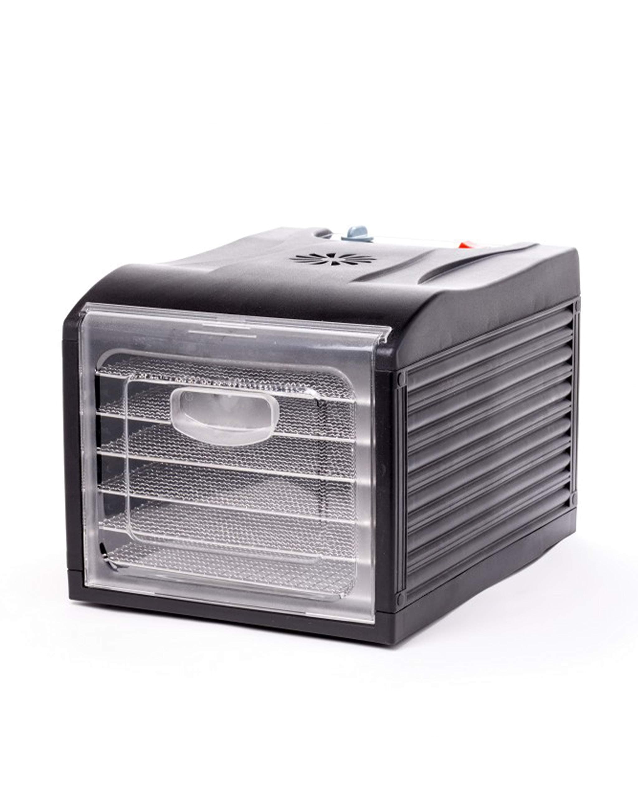 6 Tray Food Dehydrator, Removable and Dishwasher Safe Stainless Steel Trays, Commercial Grade Dehydrator Machine, Great for Drying Fruit, Meat and Vegetables, (SVT-12003