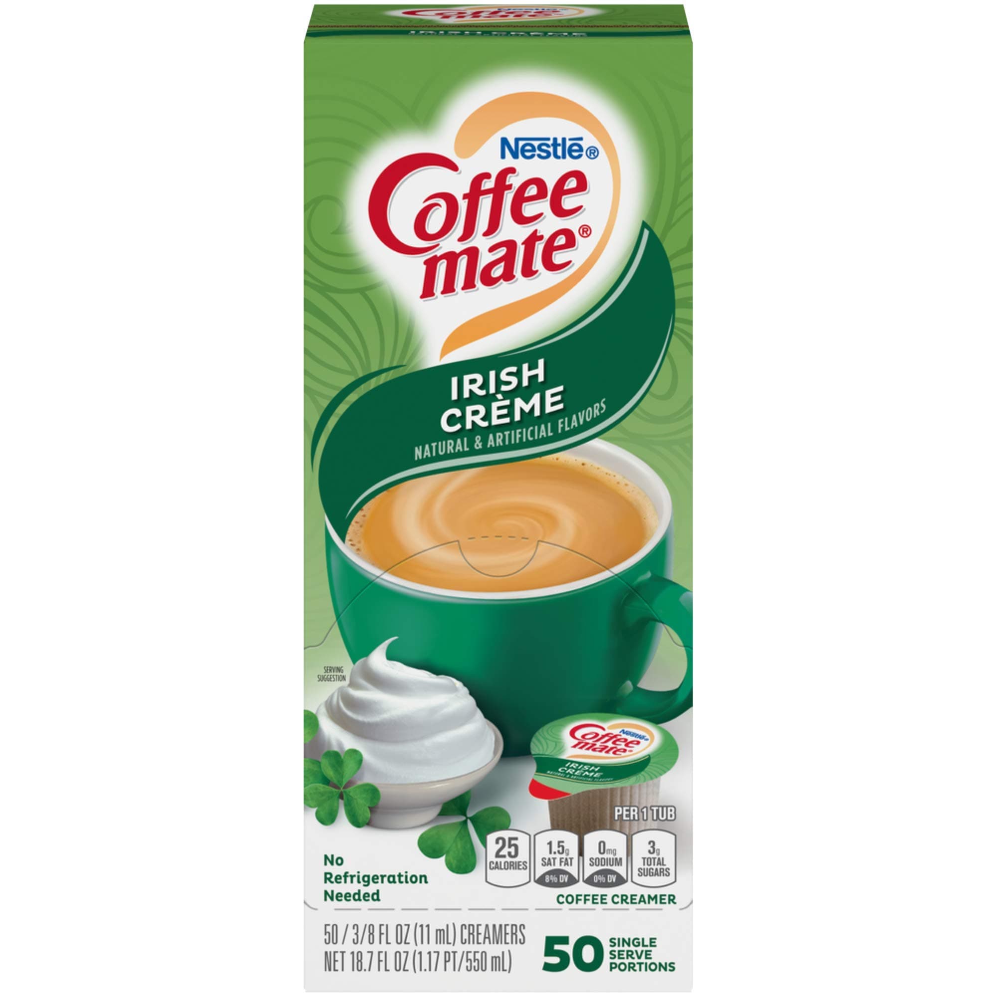 Coffee-Mate Irish Crème Coffee Creamer (50ct)