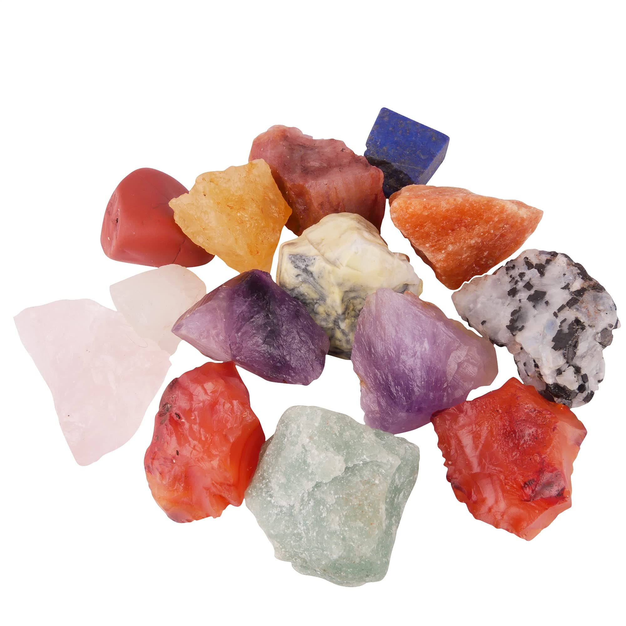 Chakra Stones - 1/2lb Crystals Bulk, Crystals and Healing Stones, Chakra Healing, Meditation Accessories, Spiritual Gifts, Chakra Crystals, Mini Chakra Stones, Chakra Gifts Women, Crystals for Crafts