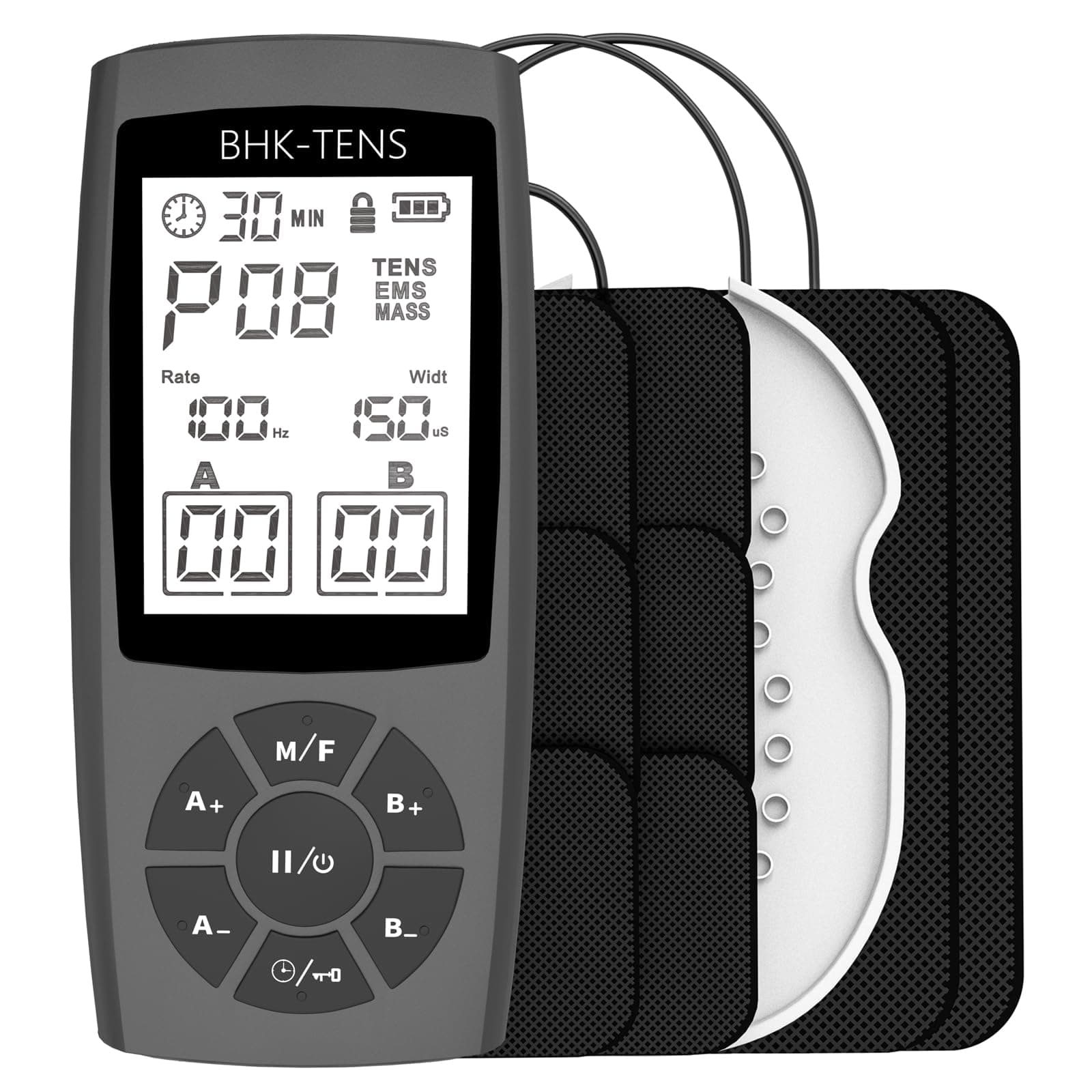 TENS Unit Muscle Stimulator for Pain Relief Therapy, 22 Modes EMS TENS Machine, Electronic Muscle Relaxer for Shoulder Pain Relief, Back Pain, Shoulder Neck Pain Relief