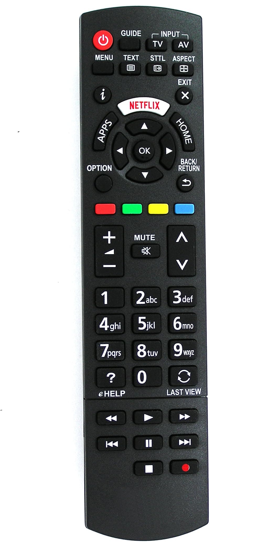 AlltroReplacement Remote Control for PANASONIC TV N2QAYB001178