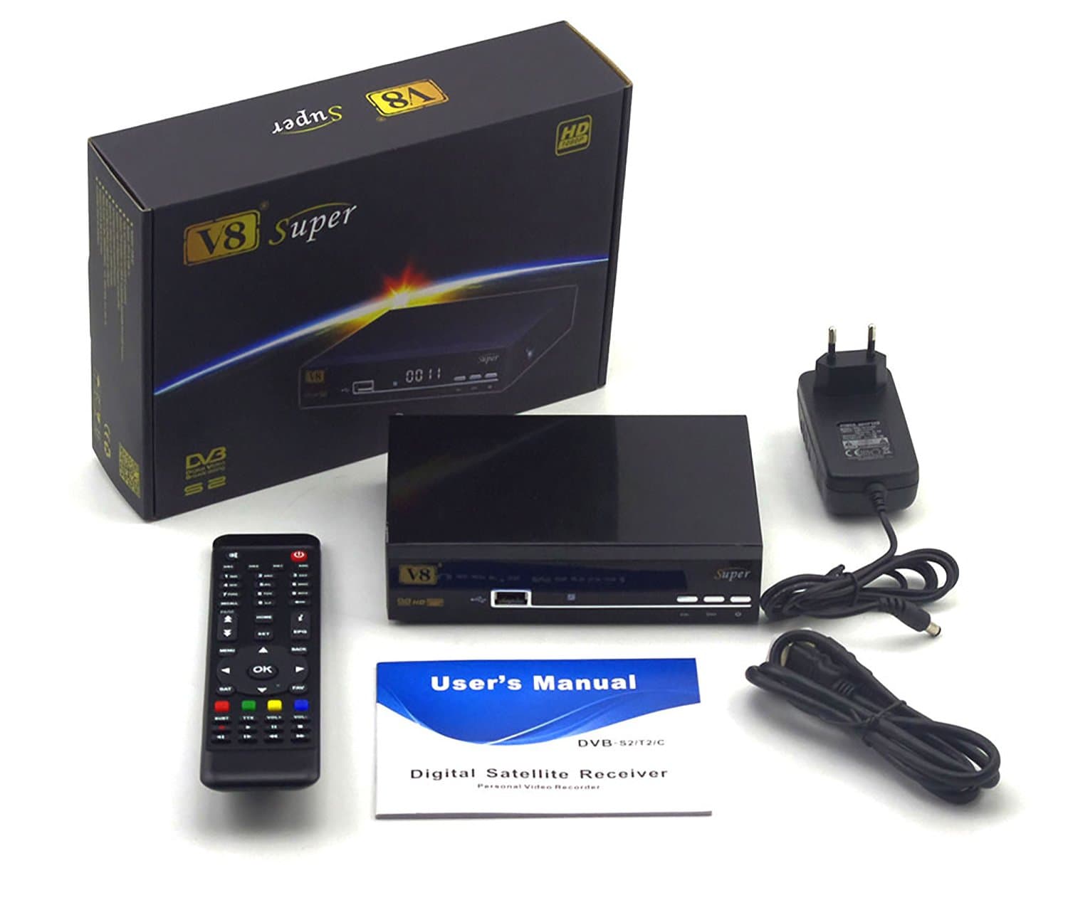 Freesat V8 Super Satellite TV Receiver box Digital Satellite Box Decoder OS6.0 IPTV Full HD 1080P 4K 3G USB wifi PVR DVB-S2 Cccam Set Top Box Hot Sale