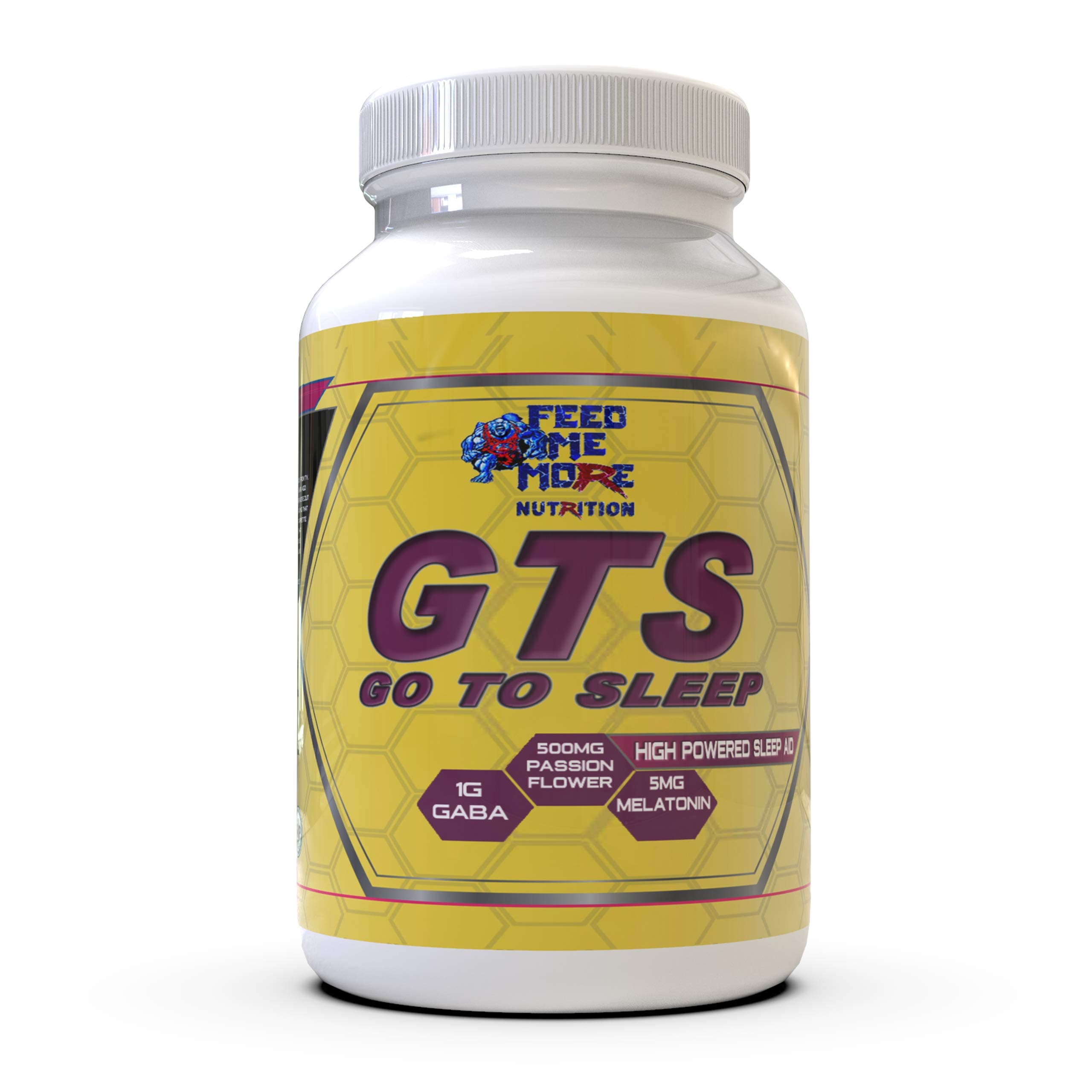 GTS Go to Sleep High Powered All Natural Sleep Aid: 30 Servings by Feed Me More Nutrition