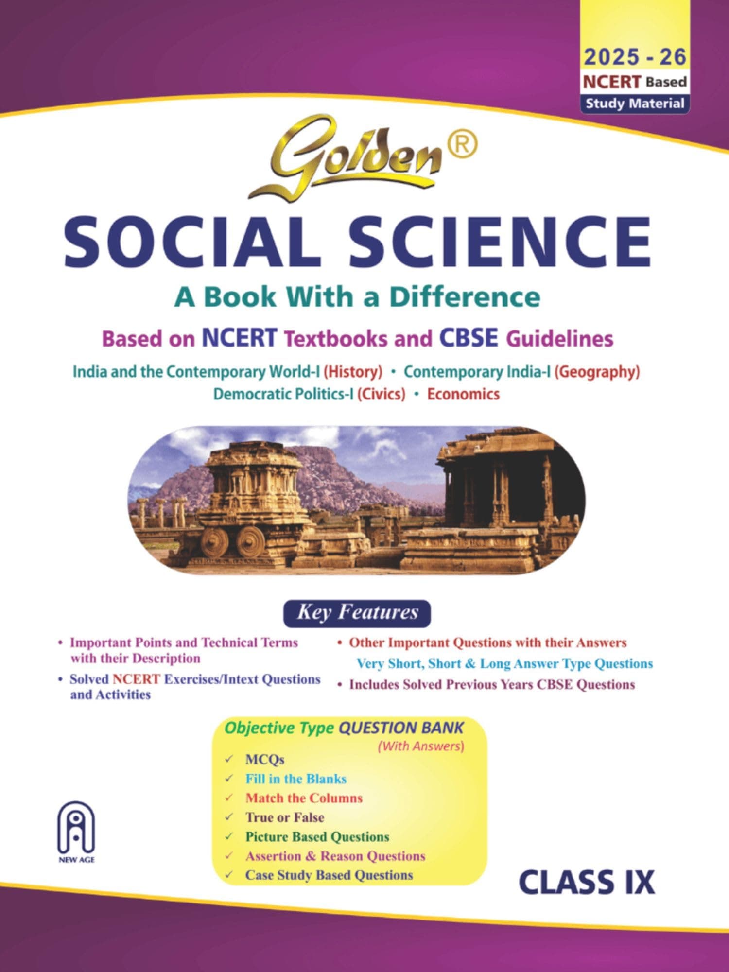 Golden Social Science: (With Sample Papers) A Refresher (Class 9) (For CBSE 2021 Final Exams)