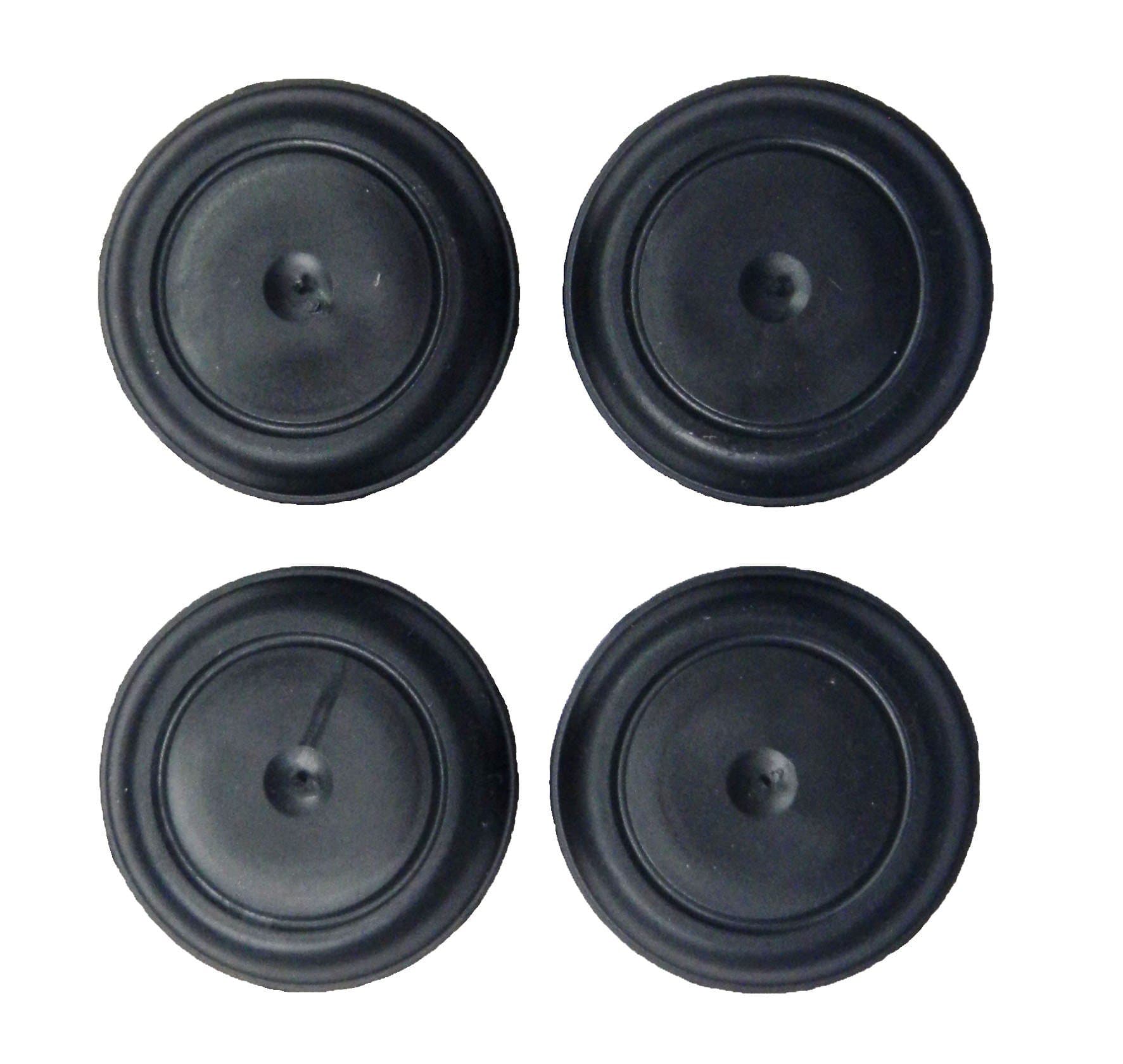 Set of 4 Rubber Body Floor Pan Drain Plugs for Jeep Wrangler TJ 1997 to 2006 Models