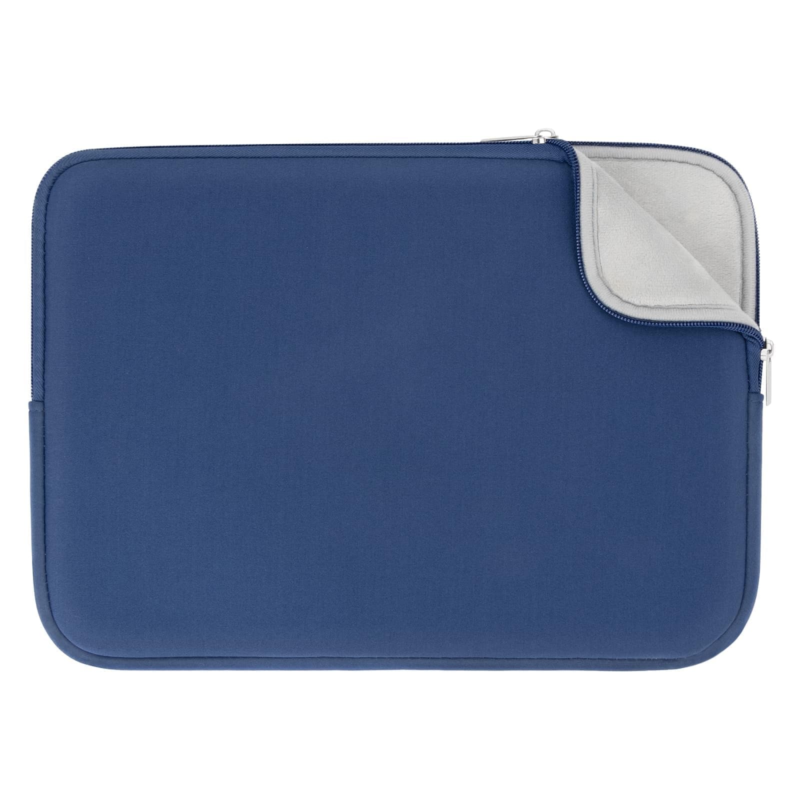 RAINYEAR 14 Inch Laptop Sleeve Protective Case Soft Lining Padded Carrying Bag Compatible with 15" Macbook Air M2 M3 M4 14" Notebook Computer Ultrabook Chromebook(Navy Blue,Upgraded Version)