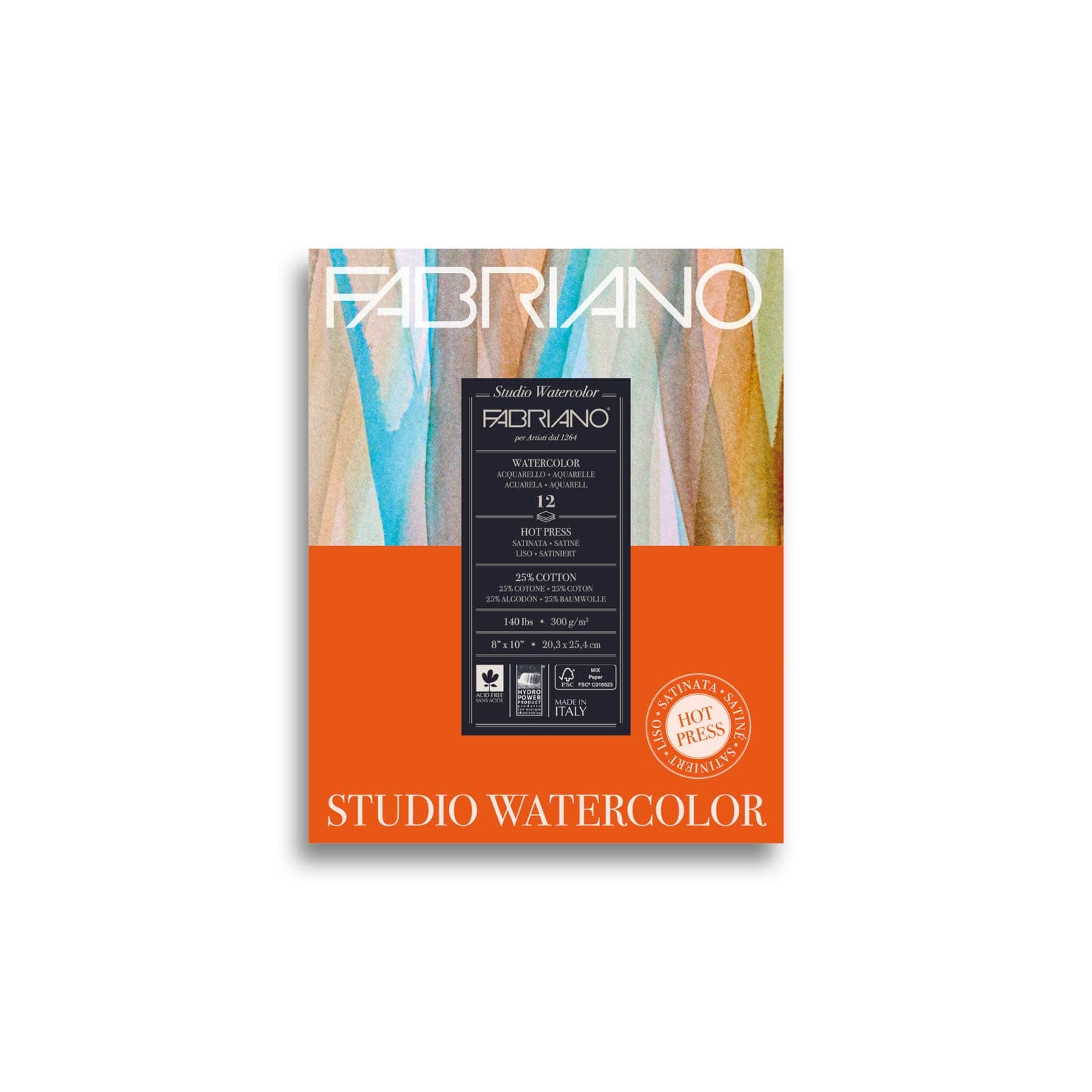 Savoir Faire Watercolor Pad, Paper, Multi, 8 x 10 (140 lb)