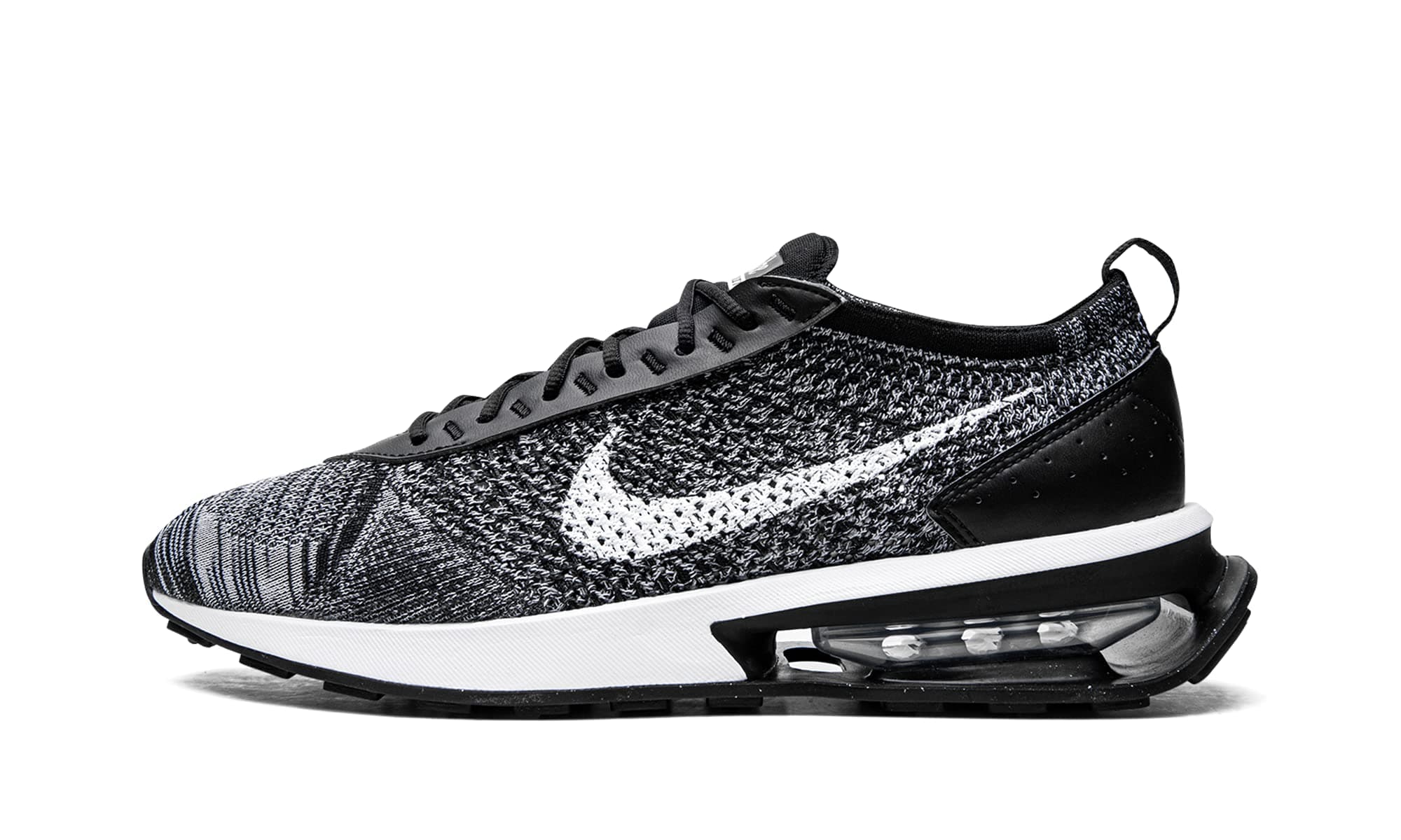 NIKEAir Max Flyknit Racer Men's Fashion Trainers Sneakers Shoes DJ6106 (Black/White 001) UK6.5 (EU40.5)