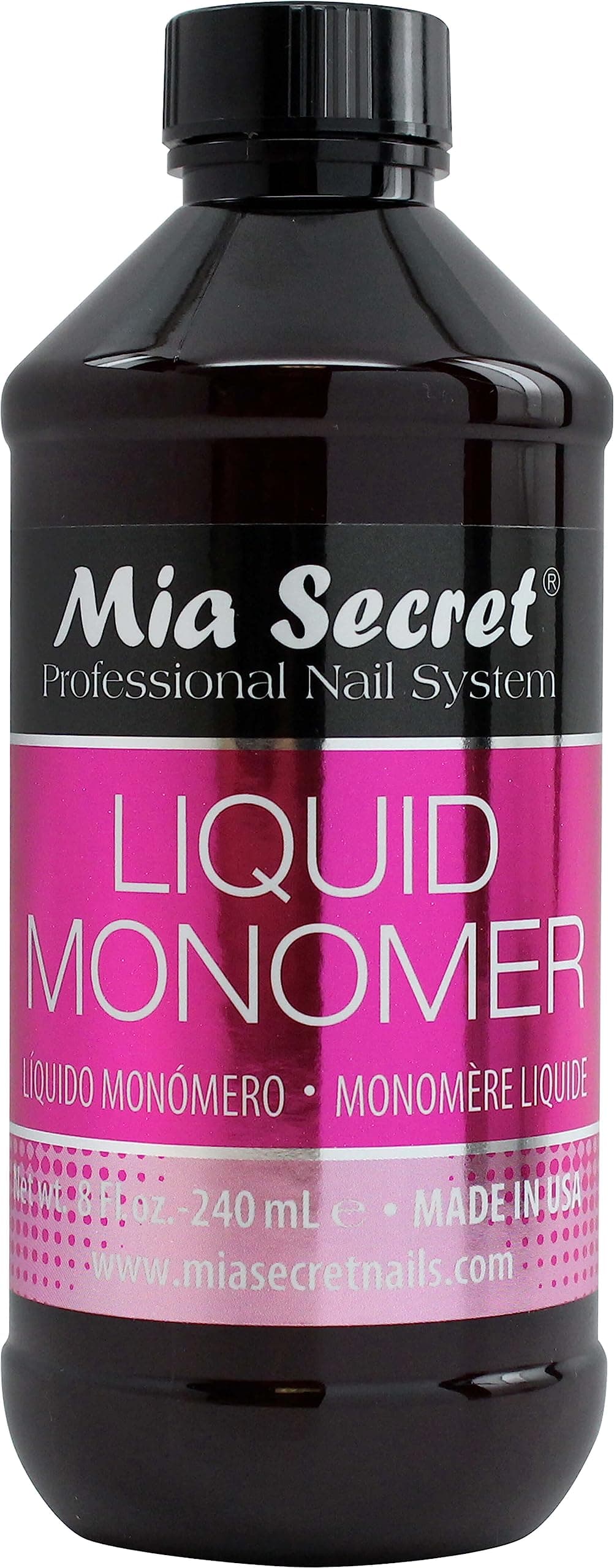 Mia Secret Liquid Monomer 8Oz