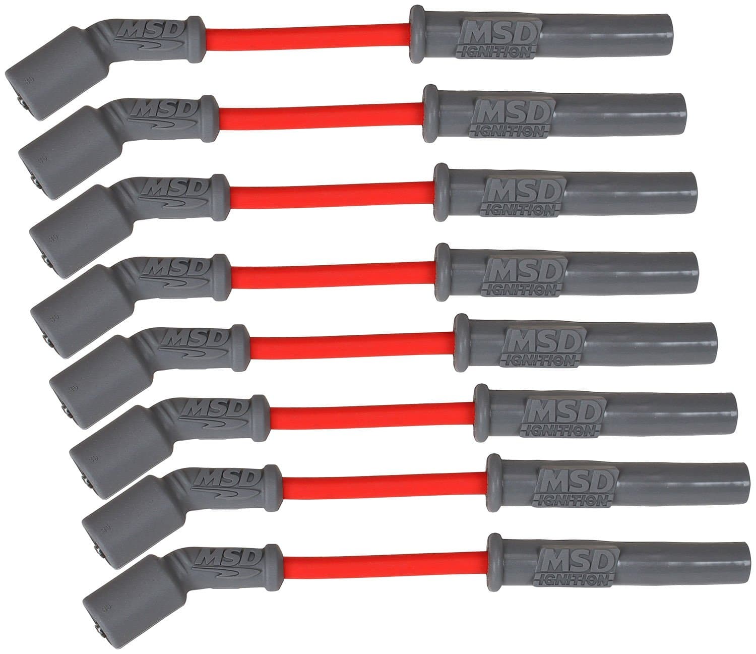 32819 Super Conductor Spark Plug Wire Set, Red