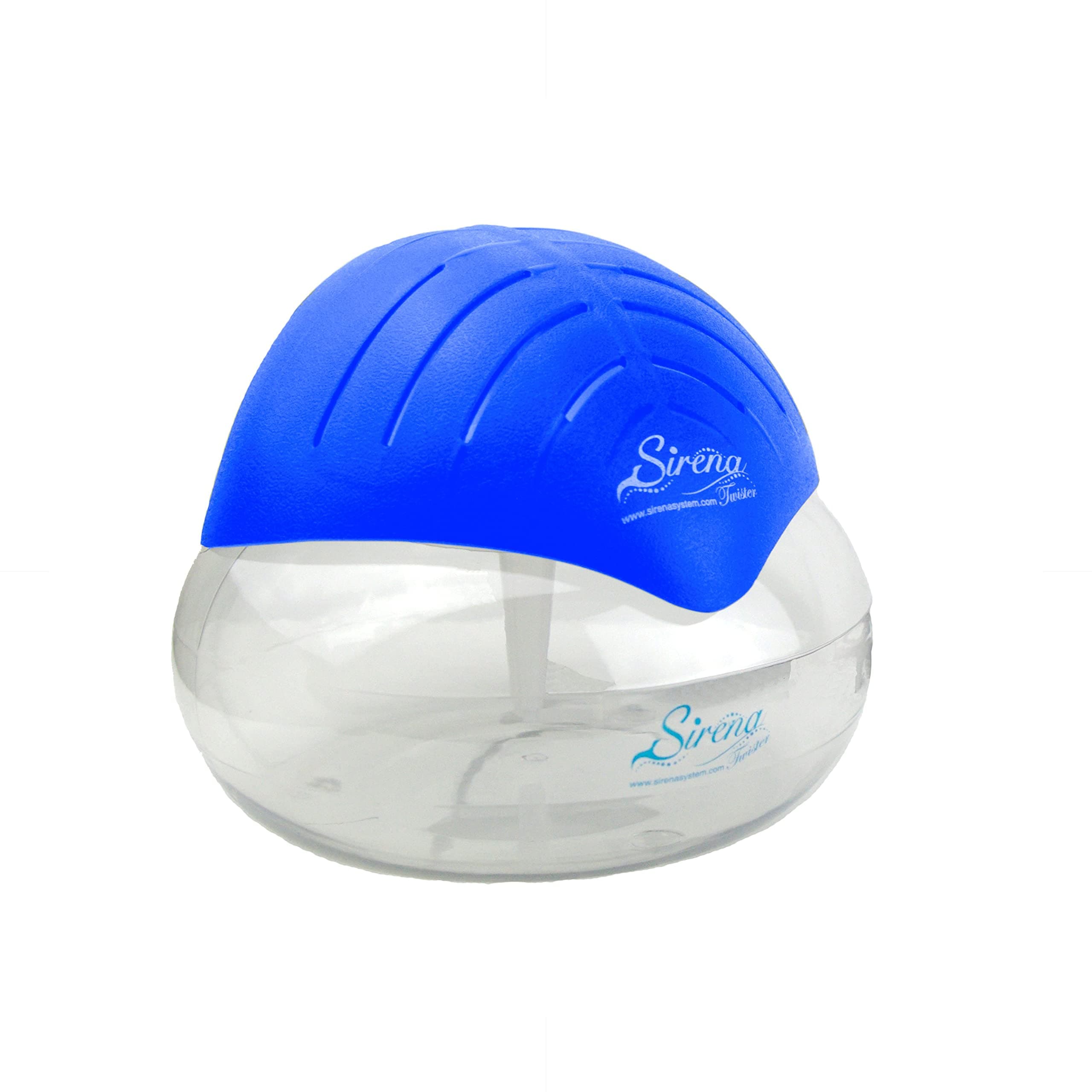 Twister Air Purifier (Blue) - Water Filter Air Washer For Home and Office - Essential Oil Aroma Diffuser With LED Night light - Small Air Cleaner For Smoke and Pets